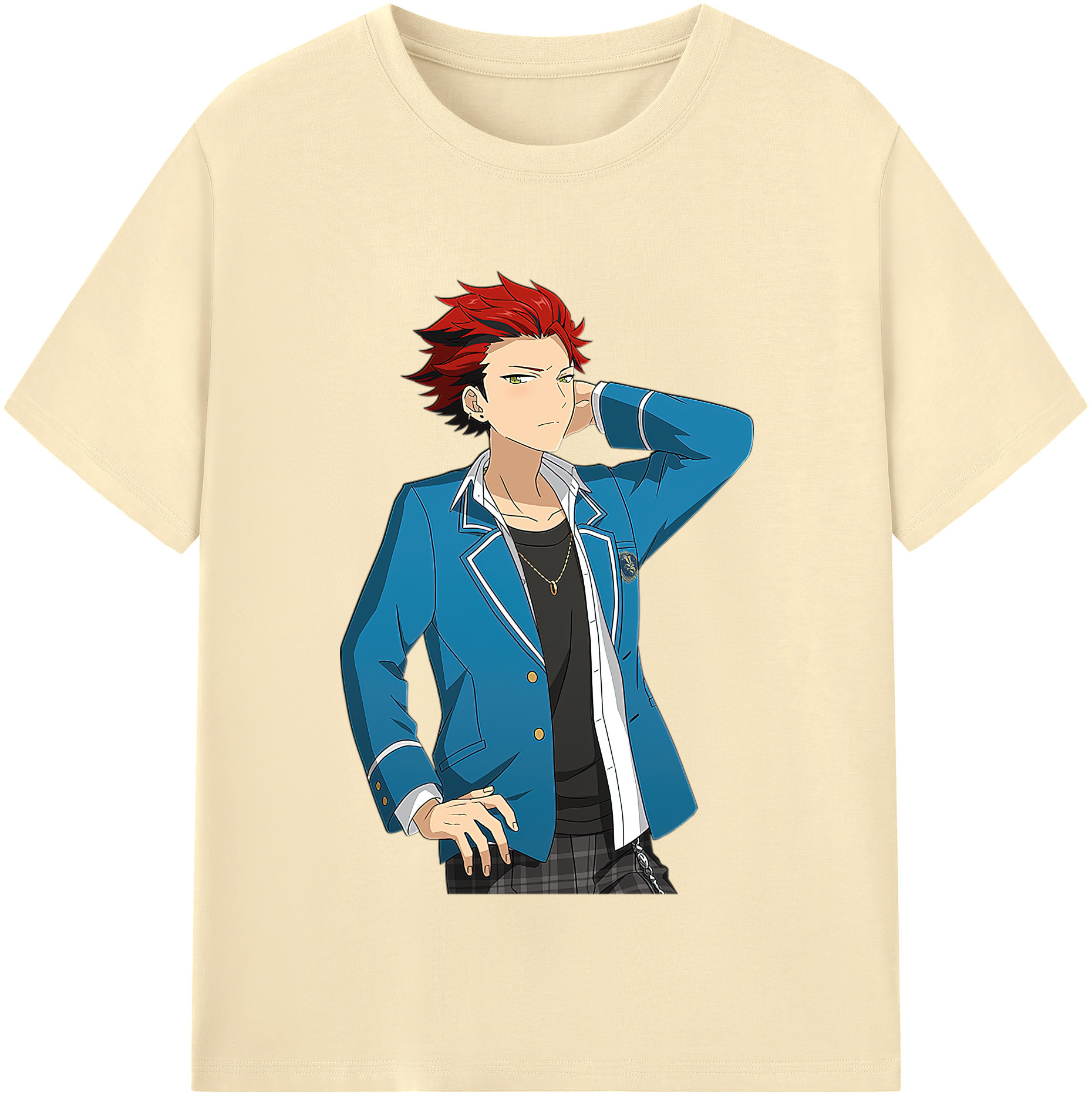 （画像用） あんさんぶるスターズ! Ensemble Stars 綿100％半袖Tシャツ（フロントプリント）