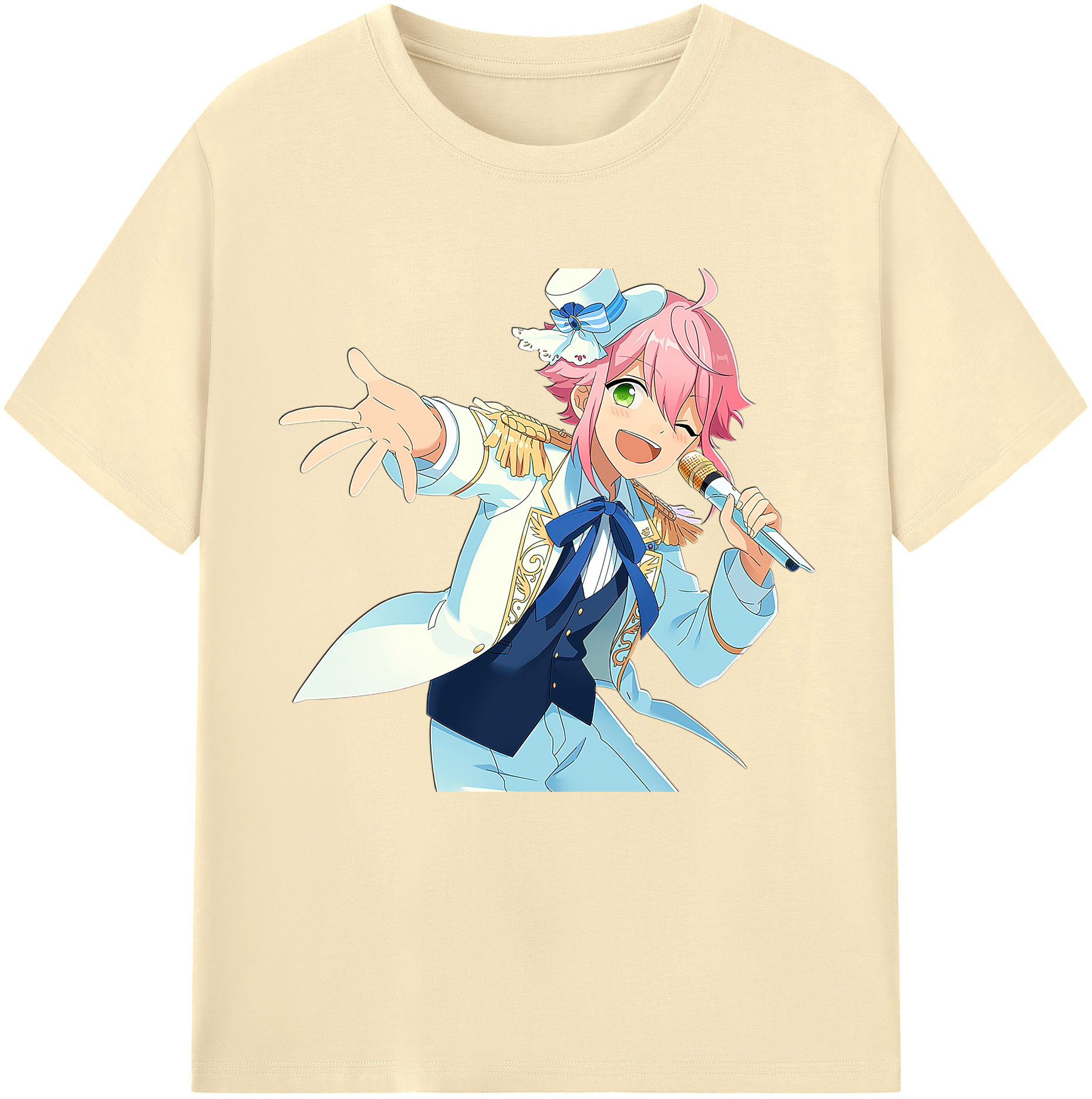 （画像用） あんさんぶるスターズ! Ensemble Stars 綿100％半袖Tシャツ（フロントプリント）