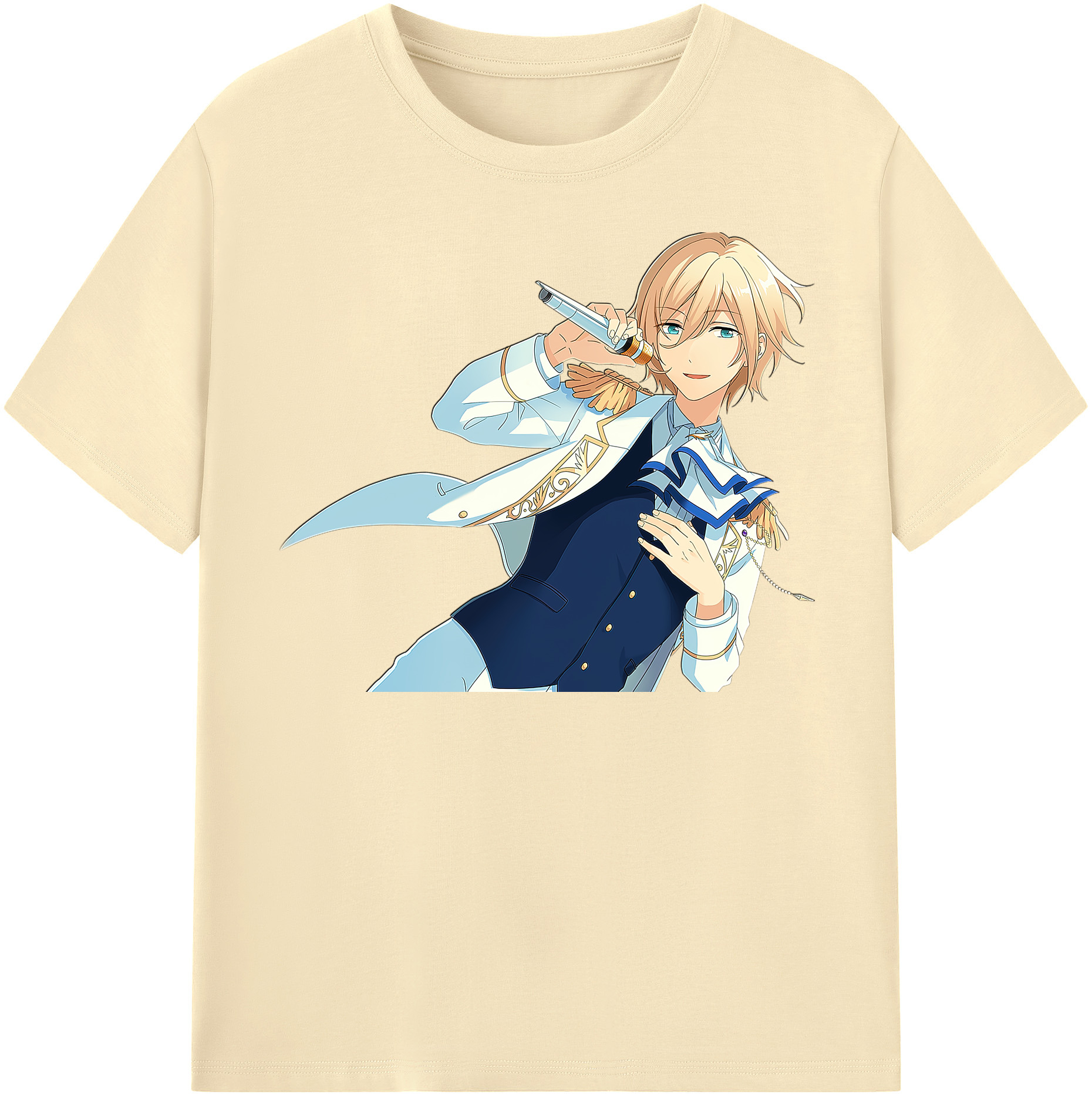 （画像用） あんさんぶるスターズ! Ensemble Stars 綿100％半袖Tシャツ（フロントプリント）