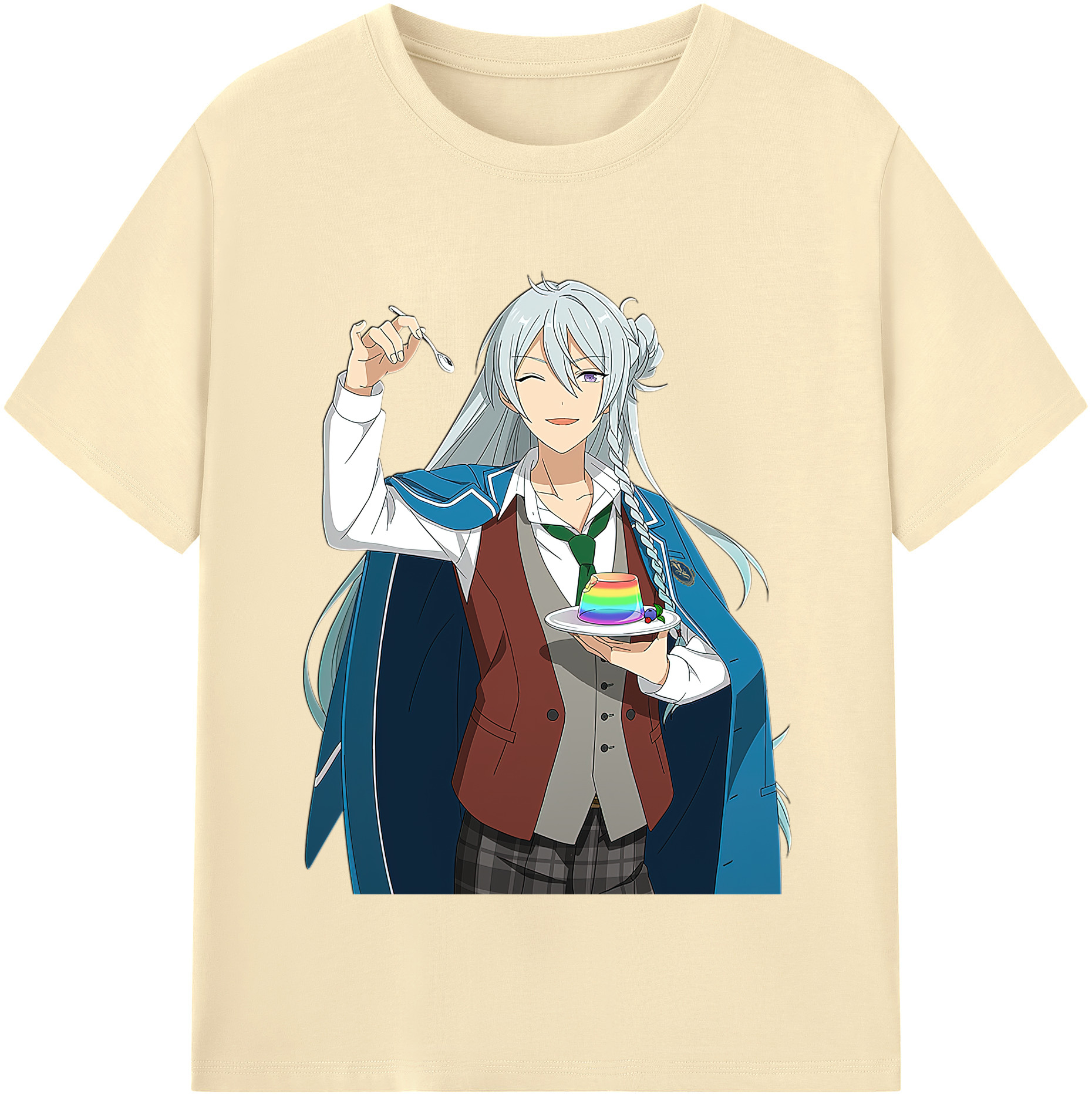 （画像用） あんさんぶるスターズ! Ensemble Stars 綿100％半袖Tシャツ（フロントプリント）