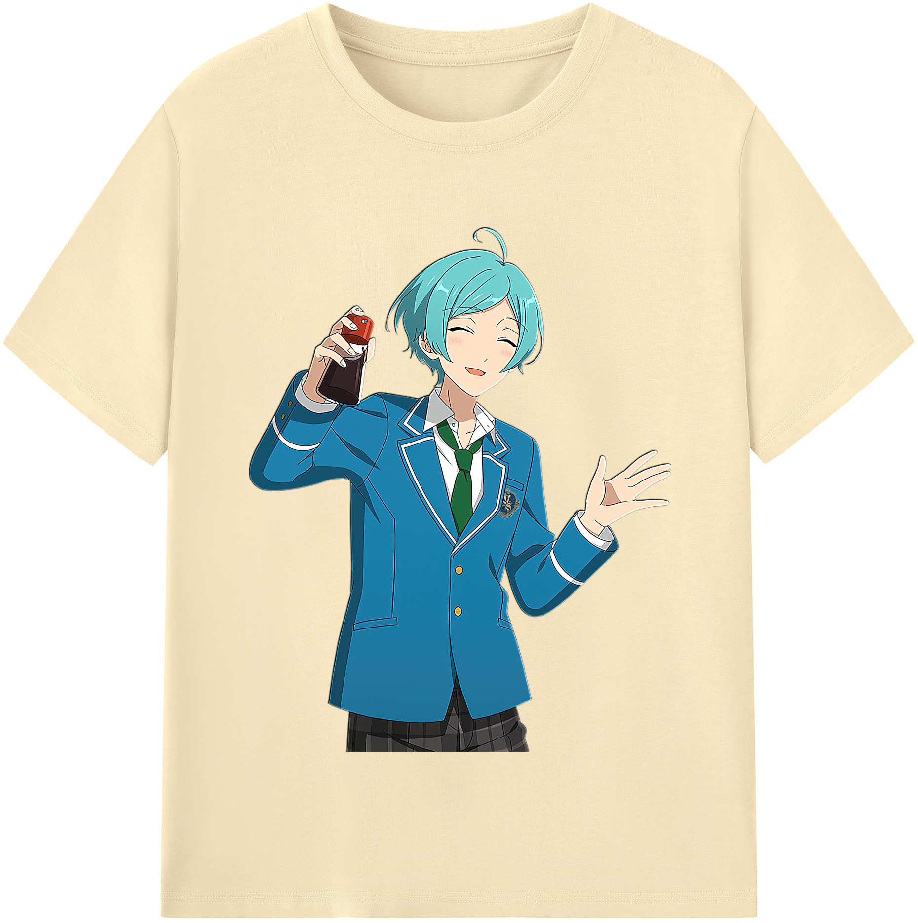 （画像用） あんさんぶるスターズ! Ensemble Stars 綿100％半袖Tシャツ（フロントプリント）