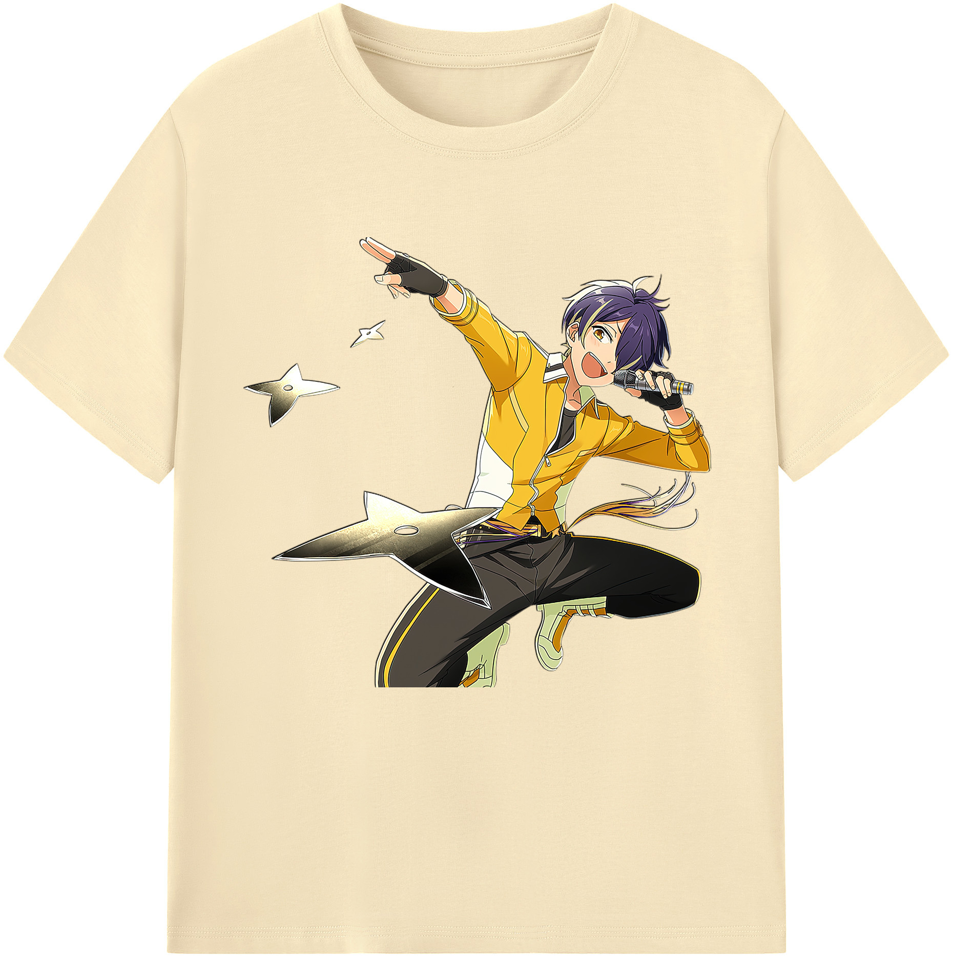 （画像用） あんさんぶるスターズ! Ensemble Stars 綿100％半袖Tシャツ（フロントプリント）