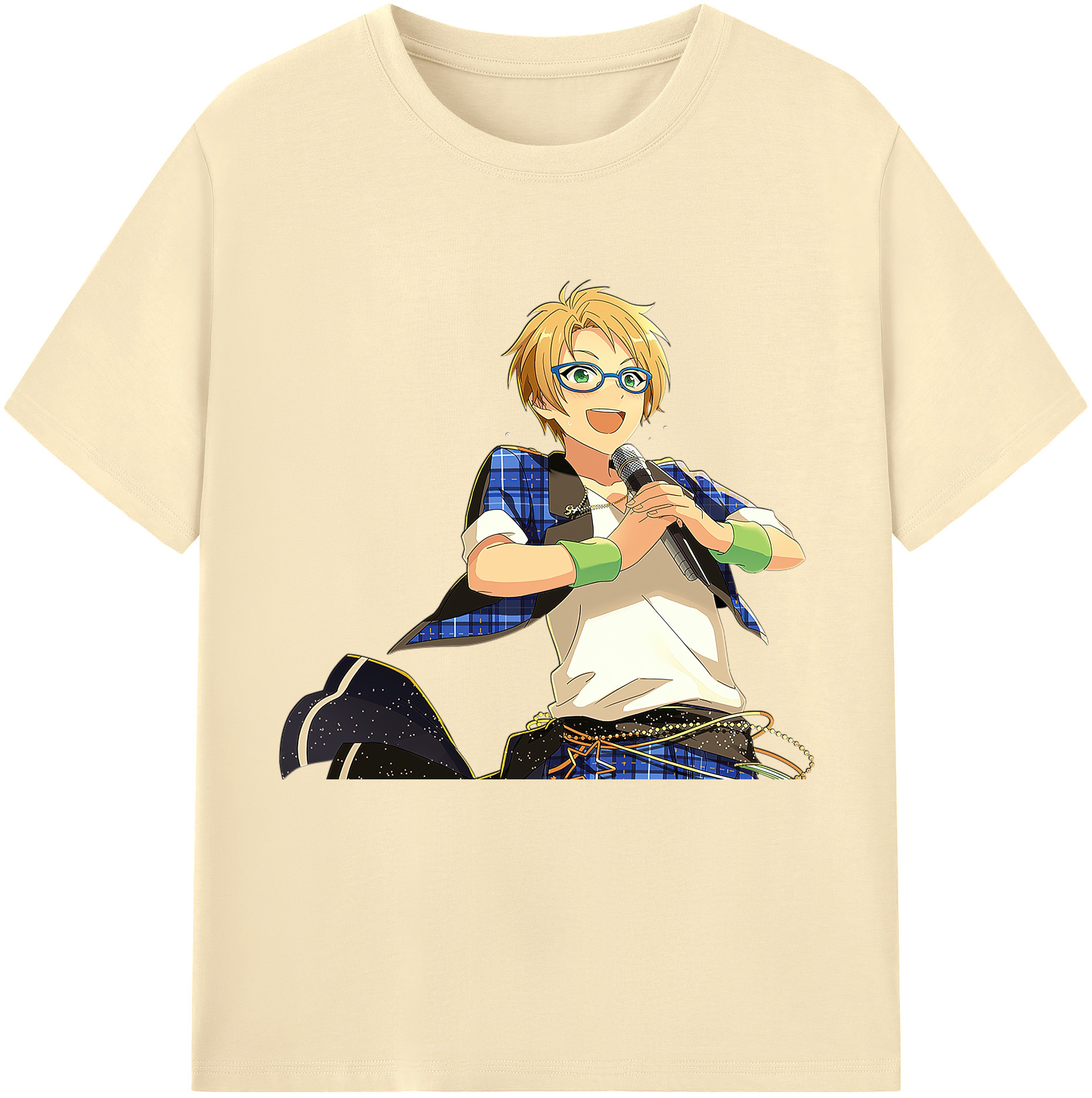 （画像用） あんさんぶるスターズ! Ensemble Stars 綿100％半袖Tシャツ（フロントプリント）