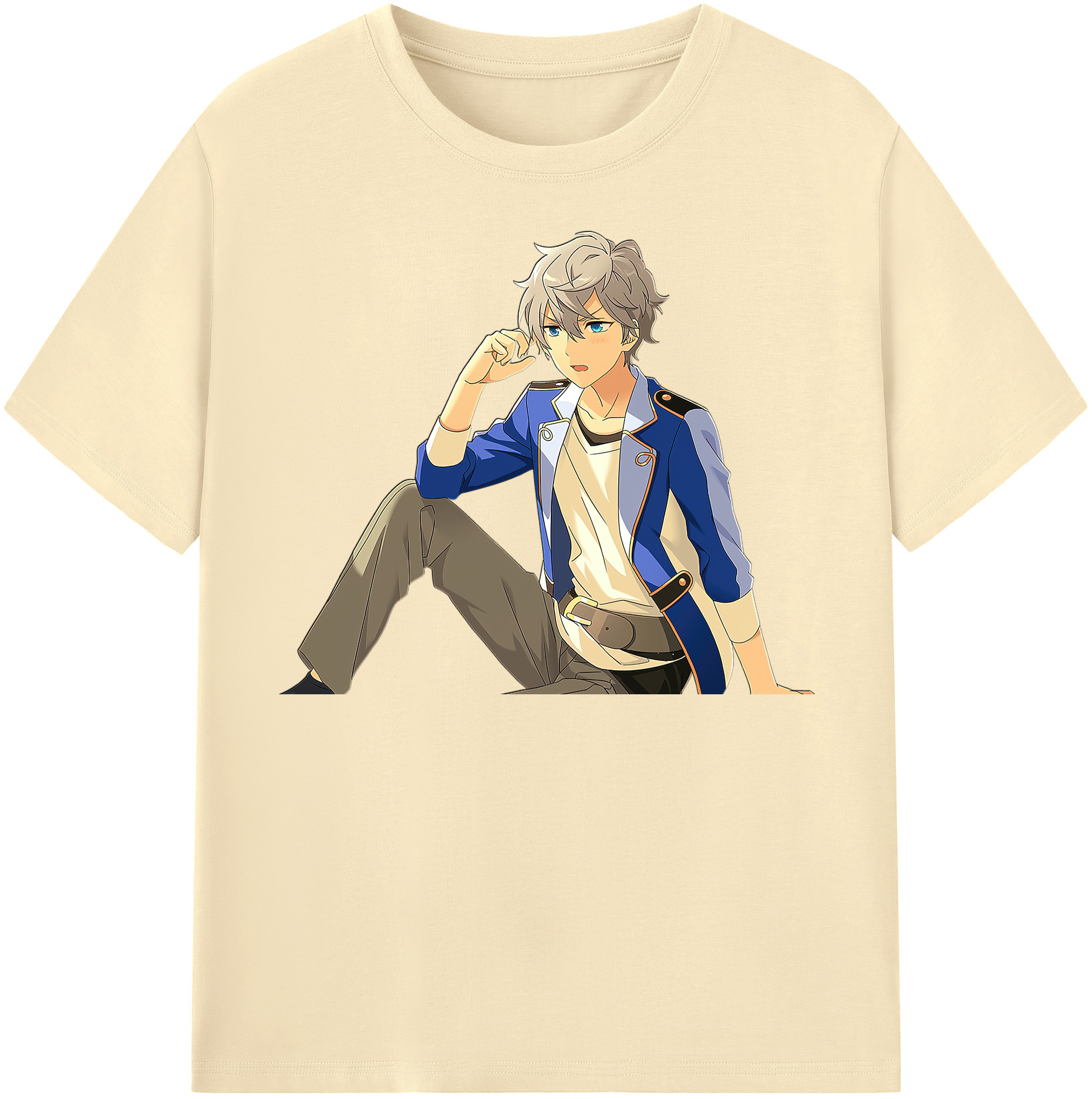 （画像用） あんさんぶるスターズ! Ensemble Stars 綿100％半袖Tシャツ（フロントプリント）