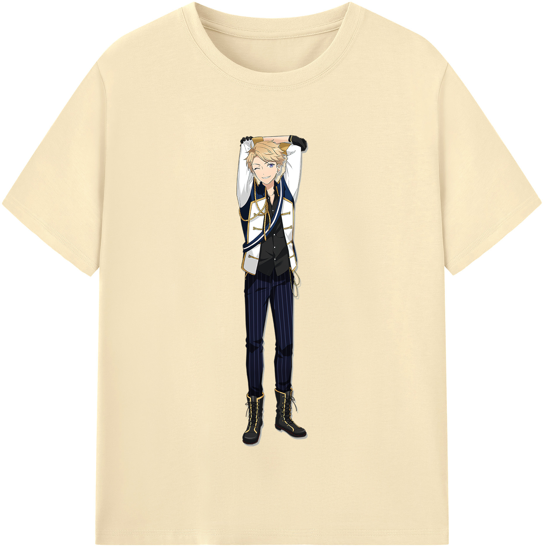 （画像用） あんさんぶるスターズ! Ensemble Stars 綿100％半袖Tシャツ（フロントプリント）