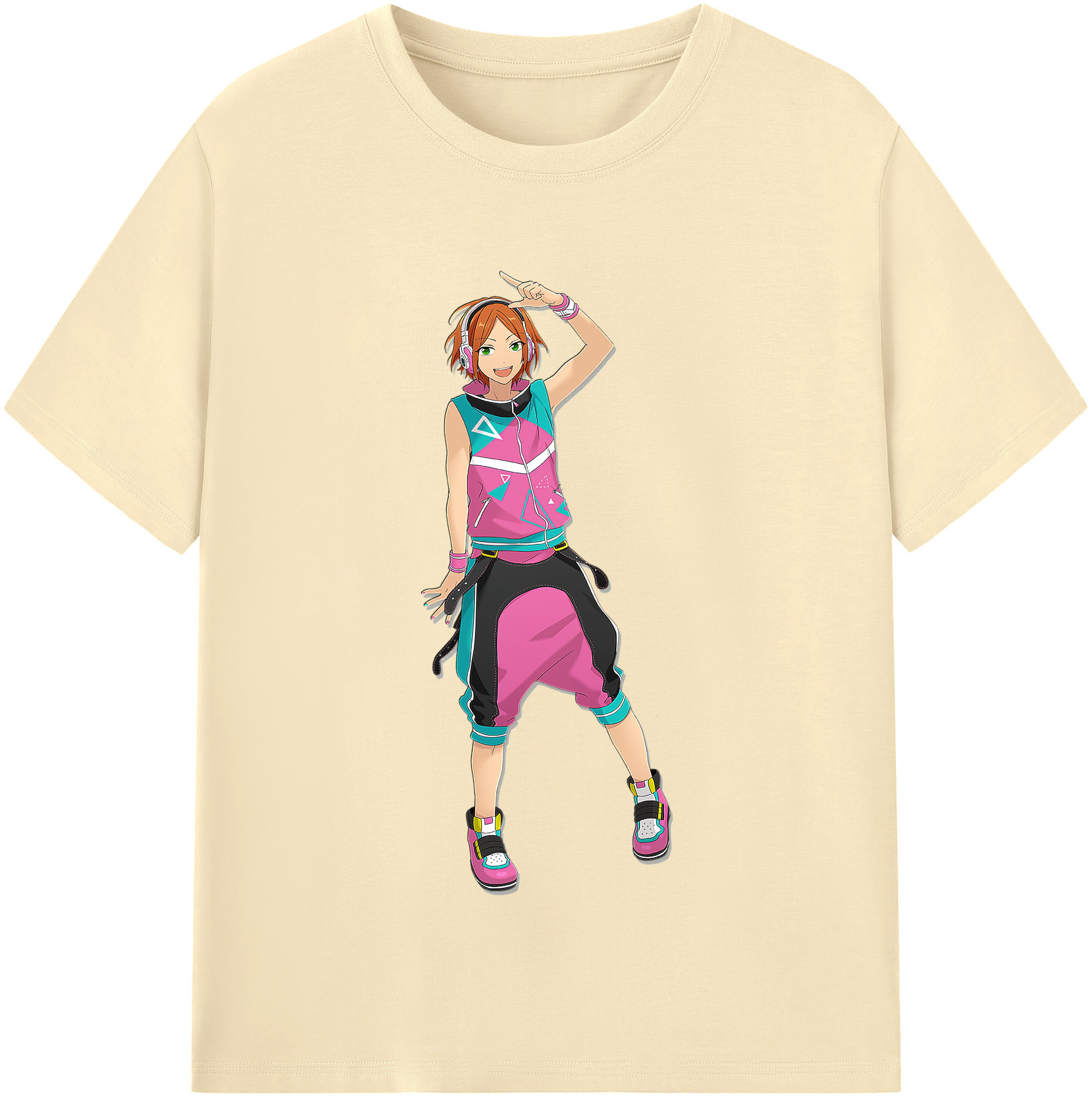 （画像用） あんさんぶるスターズ! Ensemble Stars 綿100％半袖Tシャツ（フロントプリント）