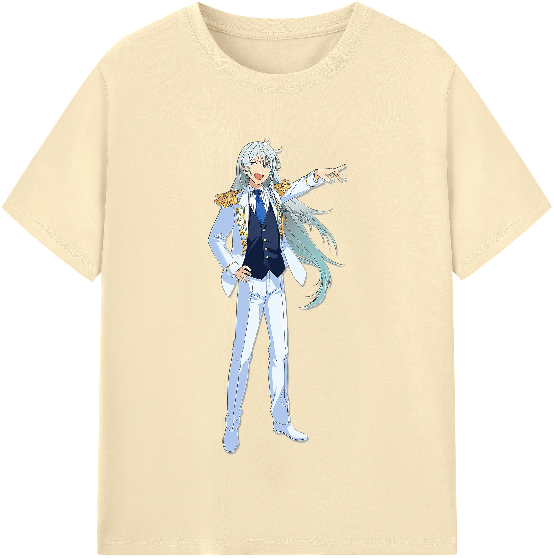（画像用） あんさんぶるスターズ! Ensemble Stars 綿100％半袖Tシャツ（フロントプリント）