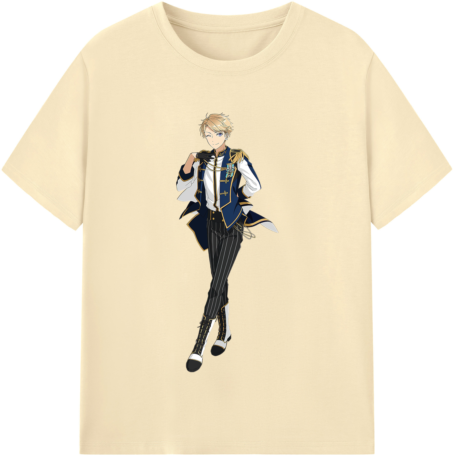（画像用） あんさんぶるスターズ! Ensemble Stars 綿100％半袖Tシャツ（フロントプリント）