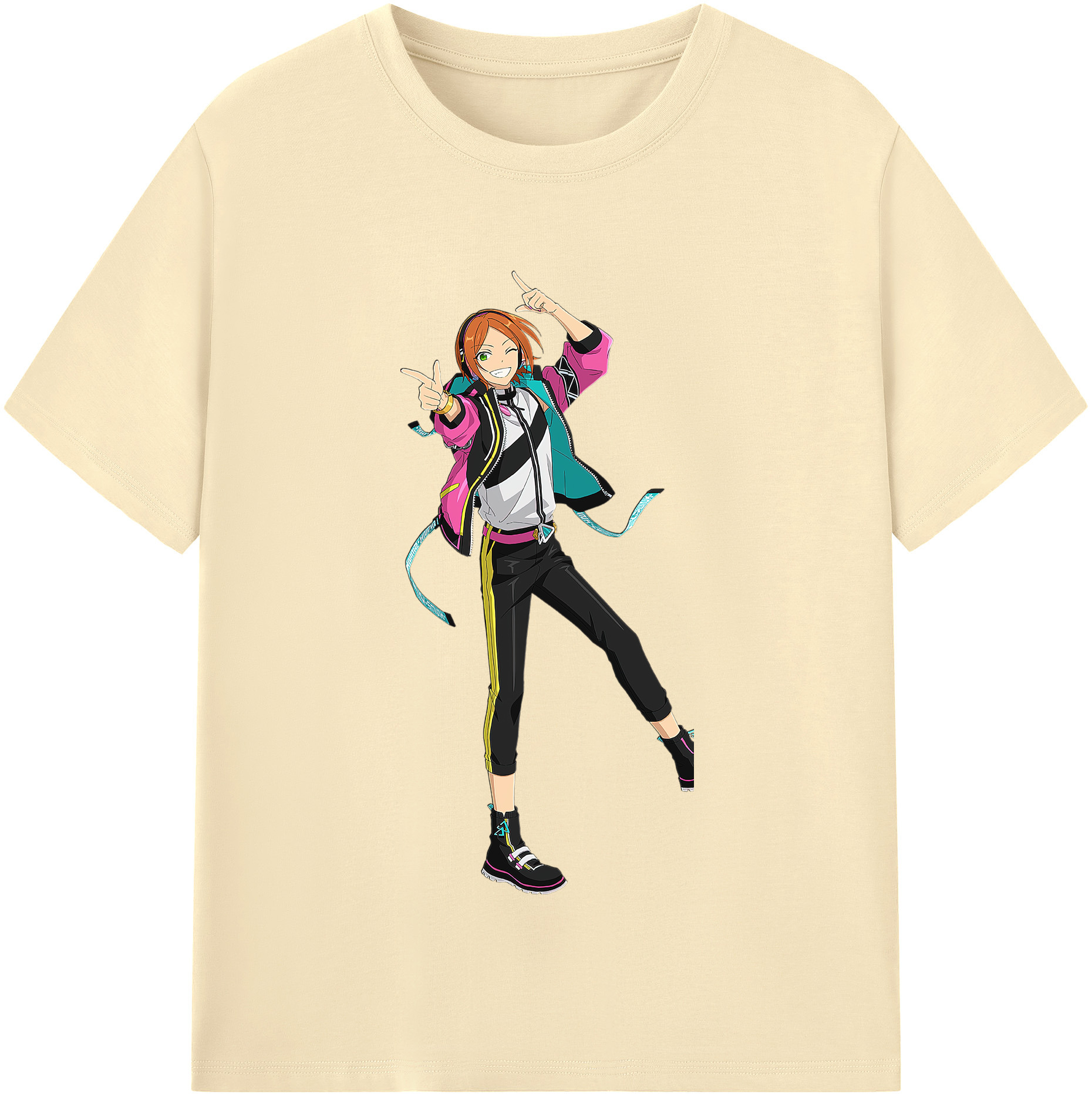 （画像用） あんさんぶるスターズ! Ensemble Stars 綿100％半袖Tシャツ（フロントプリント）