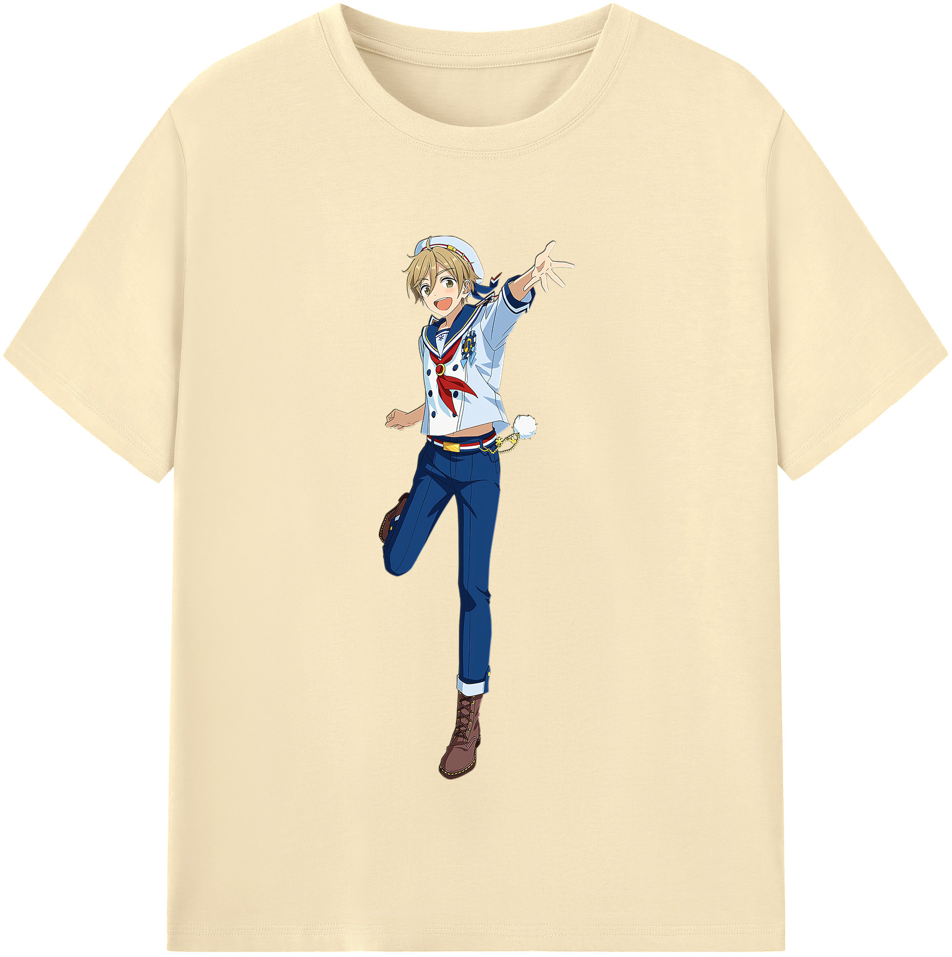 （画像用） あんさんぶるスターズ! Ensemble Stars 綿100％半袖Tシャツ（フロントプリント）