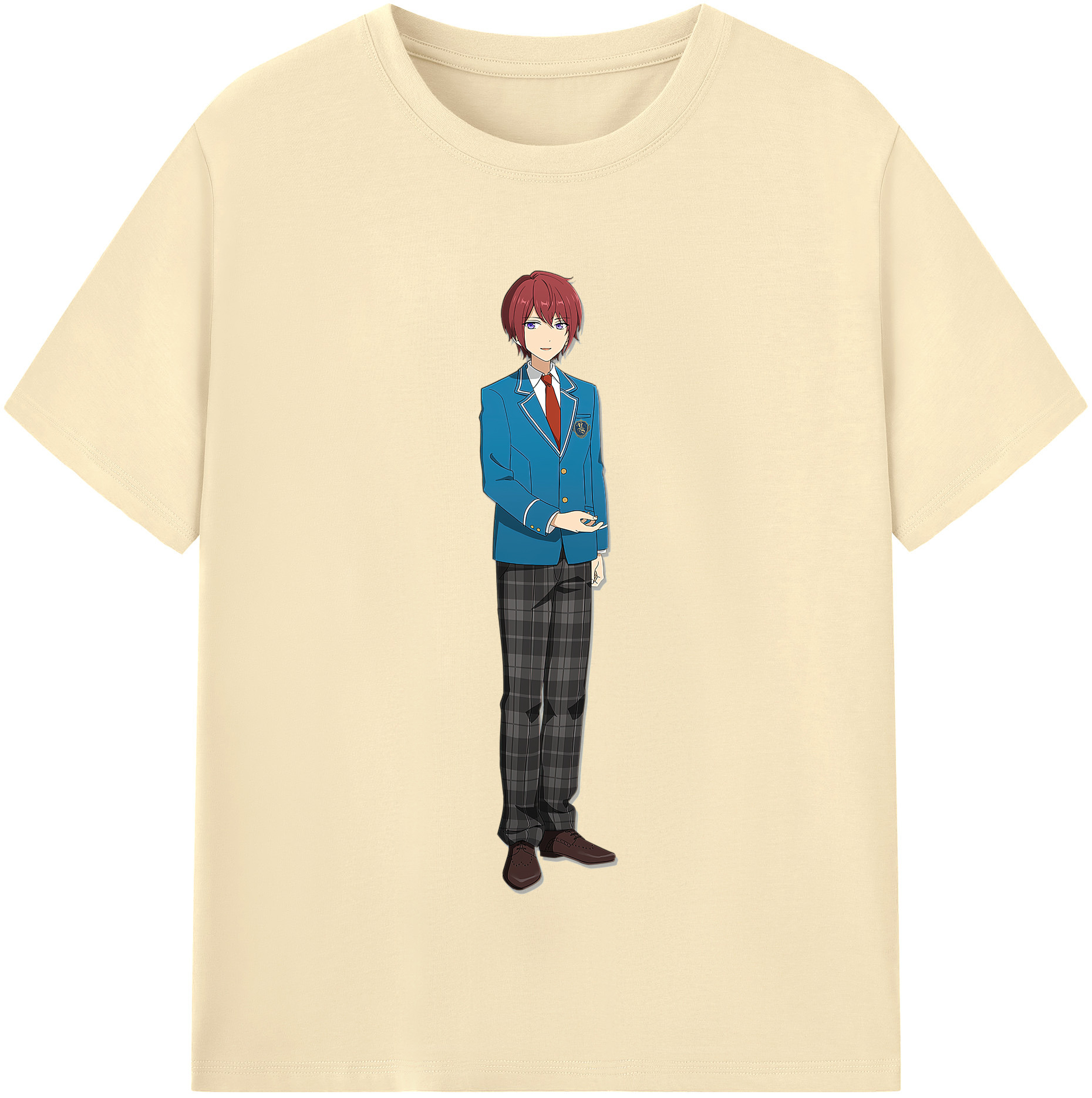 （画像用） あんさんぶるスターズ! Ensemble Stars 綿100％半袖Tシャツ（フロントプリント）