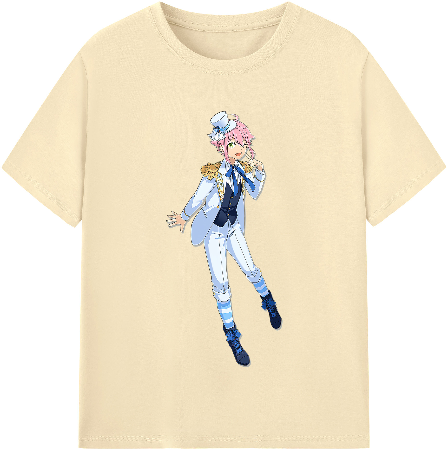 （画像用） あんさんぶるスターズ! Ensemble Stars 綿100％半袖Tシャツ（フロントプリント）