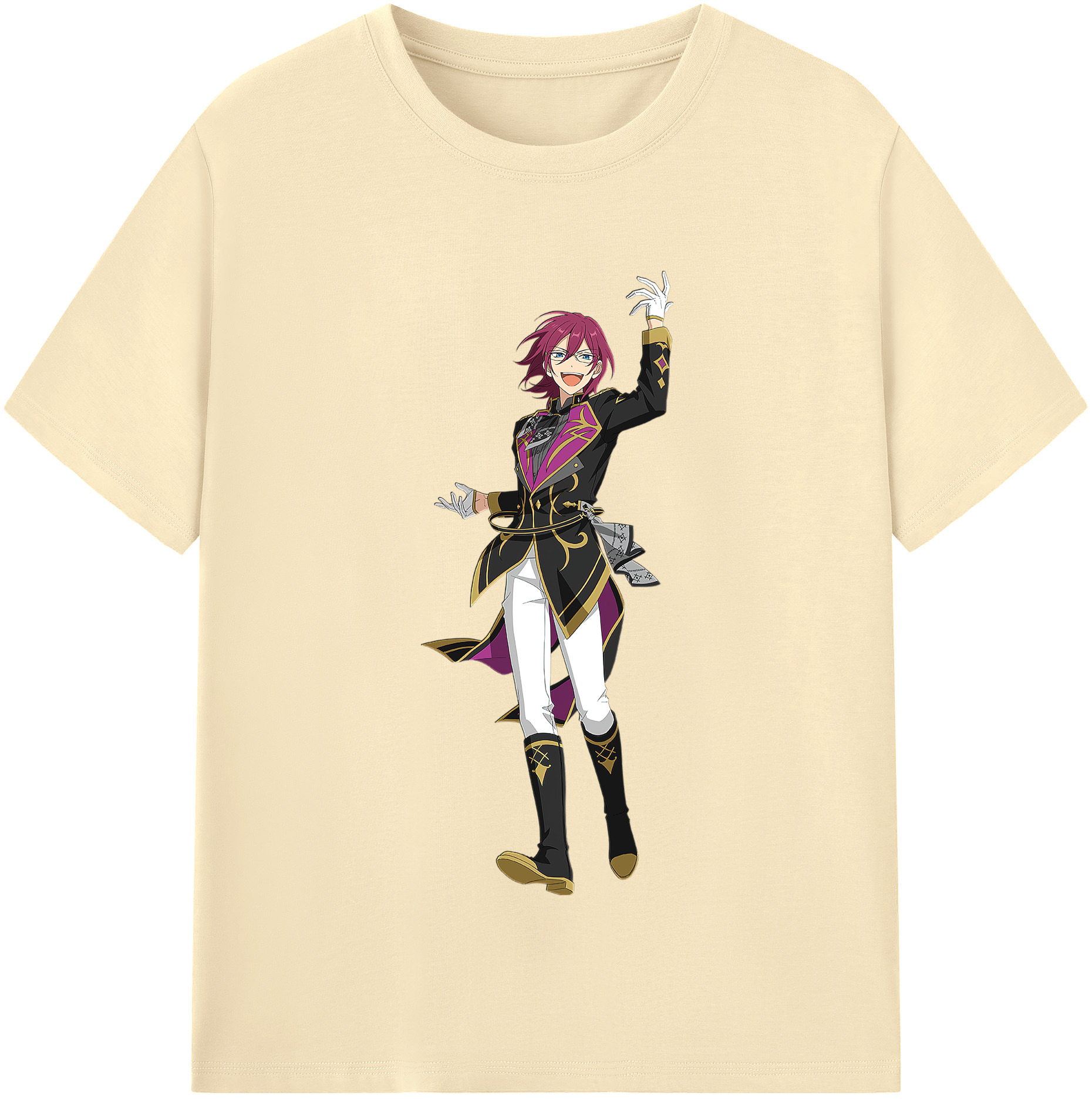 （画像用） あんさんぶるスターズ! Ensemble Stars 綿100％半袖Tシャツ（フロントプリント）