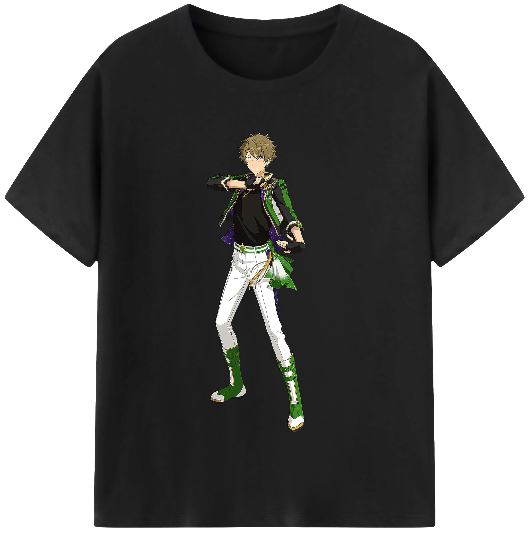 （画像用） あんさんぶるスターズ! Ensemble Stars 綿100％半袖Tシャツ（フロントプリント）