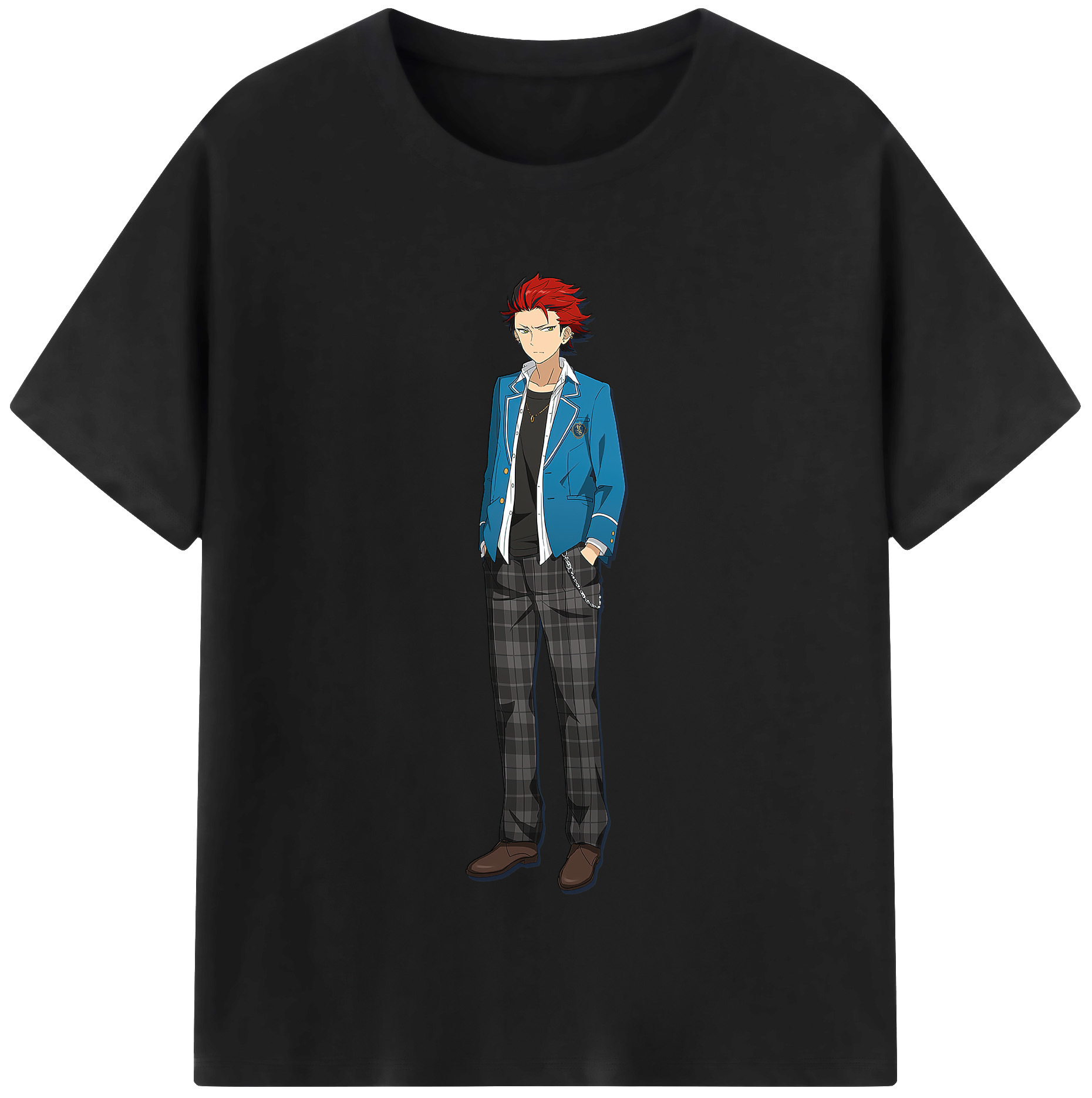 （画像用） あんさんぶるスターズ! Ensemble Stars 綿100％半袖Tシャツ（フロントプリント）