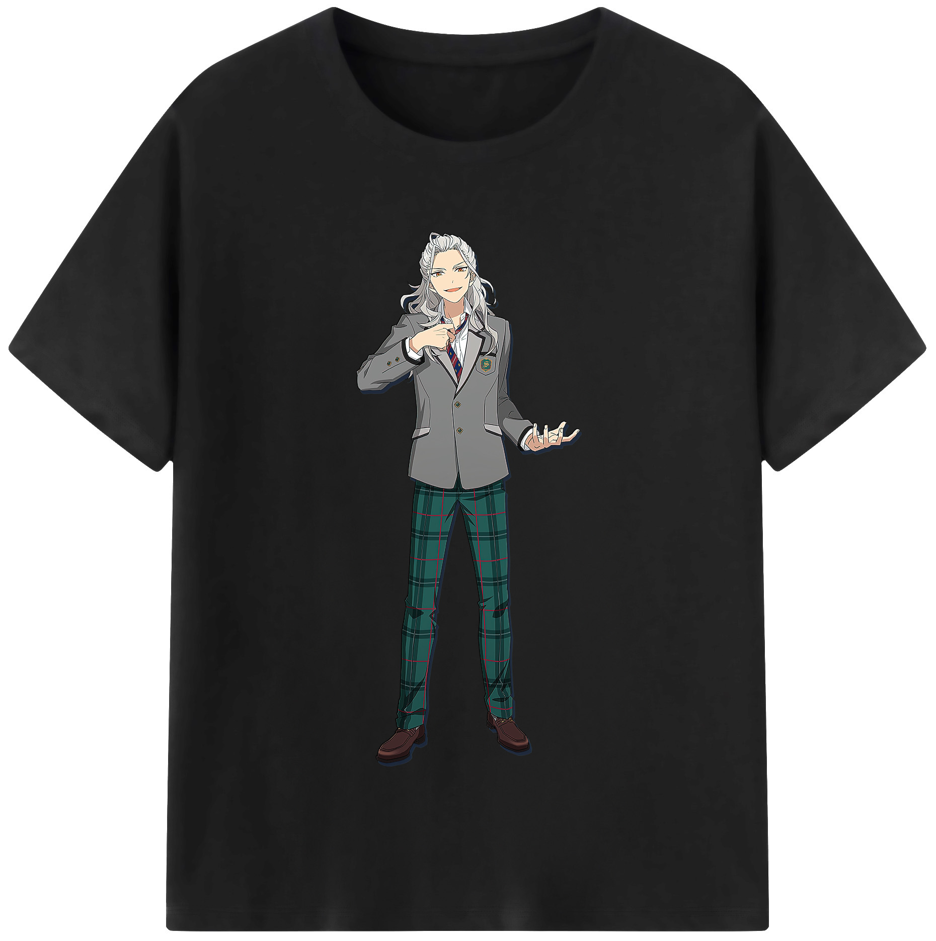 （画像用） あんさんぶるスターズ! Ensemble Stars 綿100％半袖Tシャツ（フロントプリント）