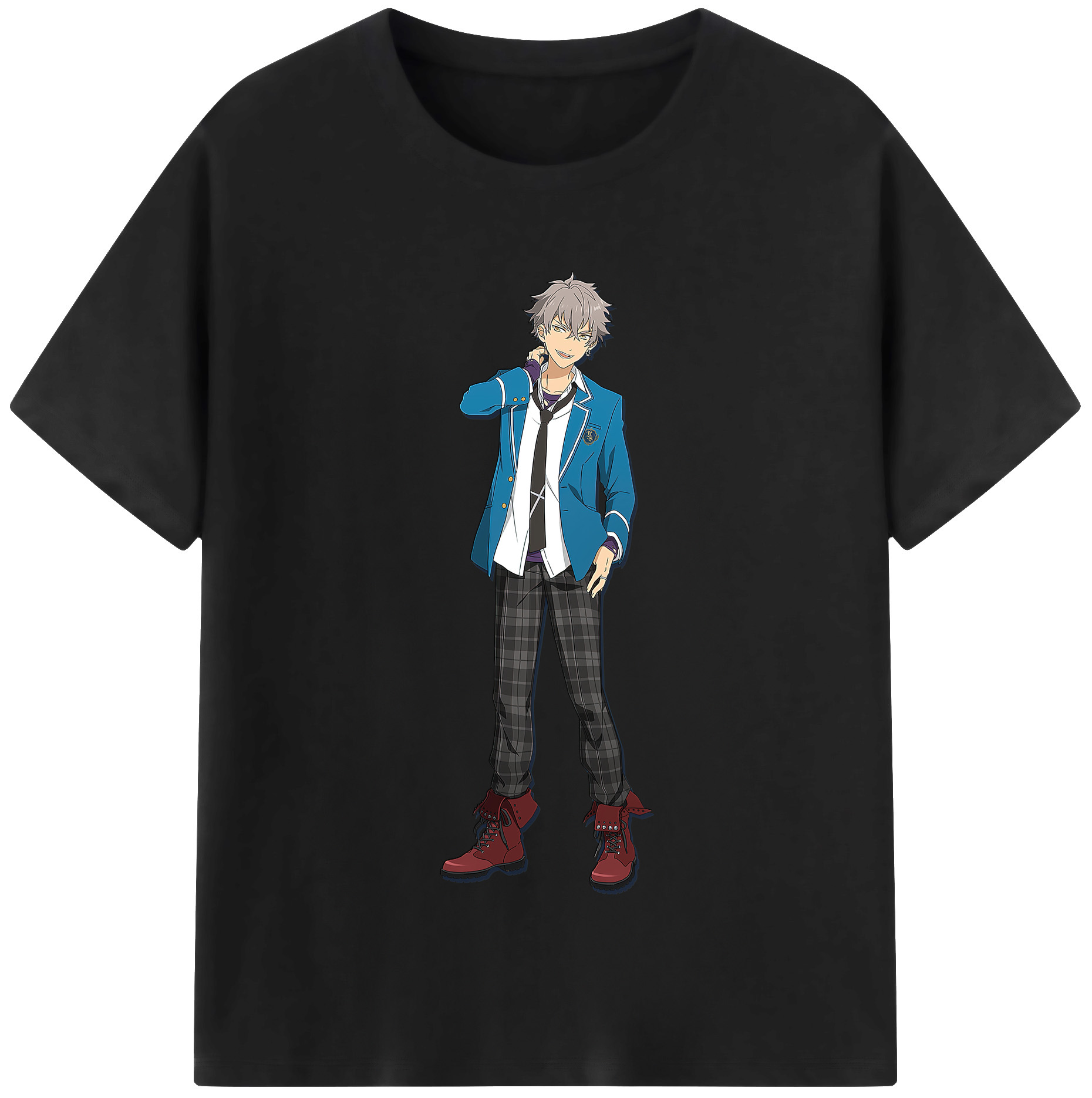 （画像用） あんさんぶるスターズ! Ensemble Stars 綿100％半袖Tシャツ（フロントプリント）