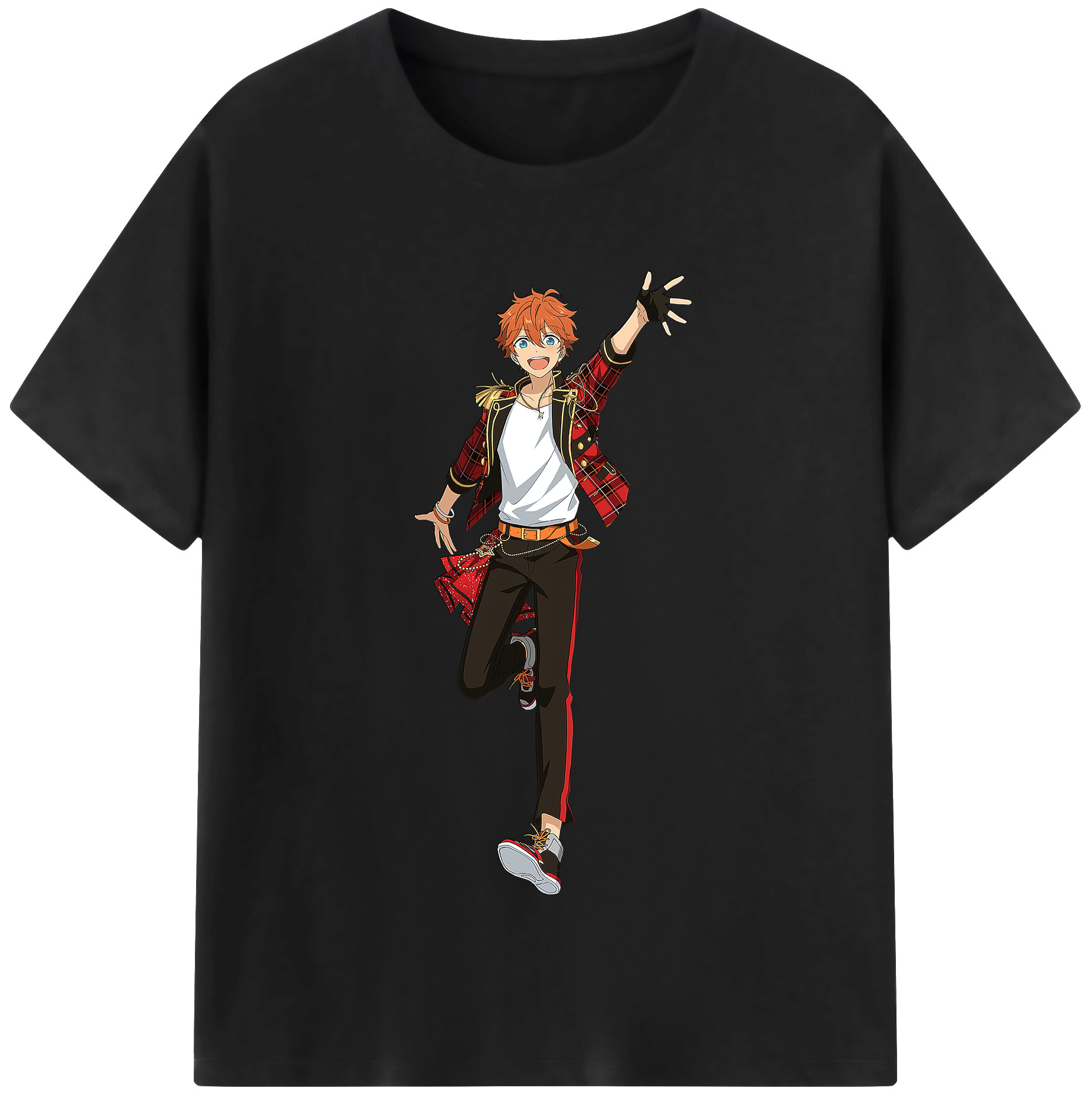 （画像用） あんさんぶるスターズ! Ensemble Stars 綿100％半袖Tシャツ（フロントプリント）