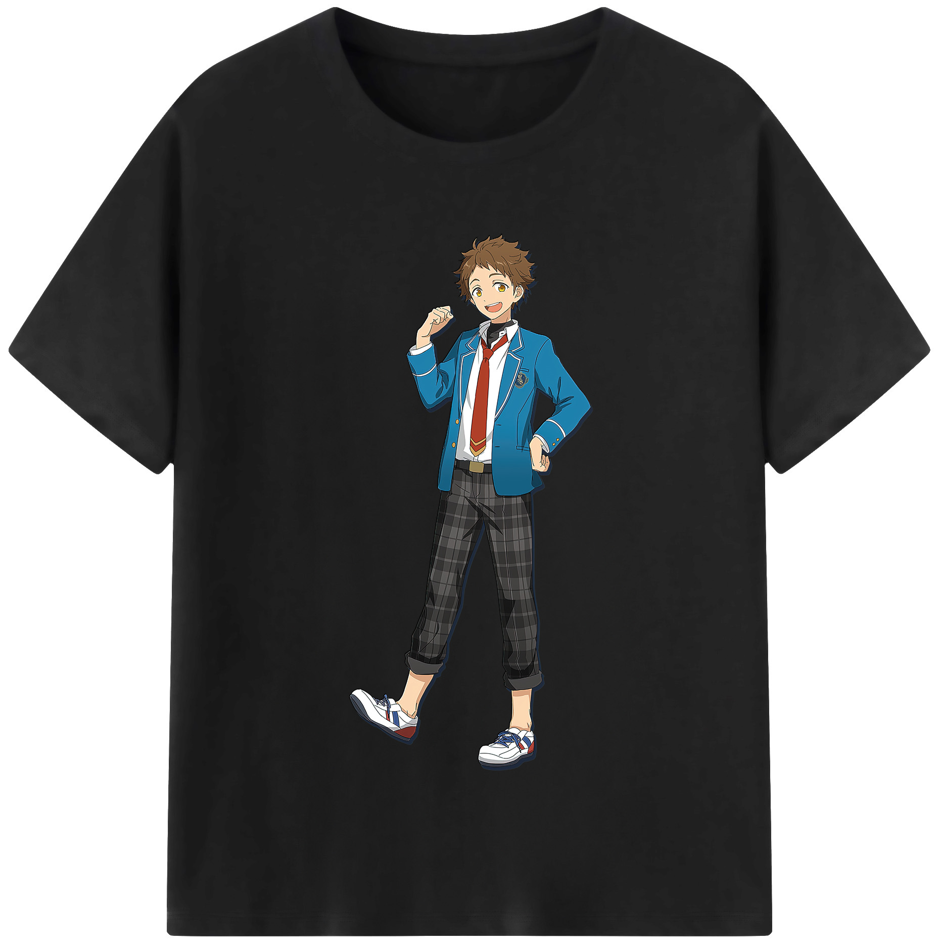 （画像用） あんさんぶるスターズ! Ensemble Stars 綿100％半袖Tシャツ（フロントプリント）
