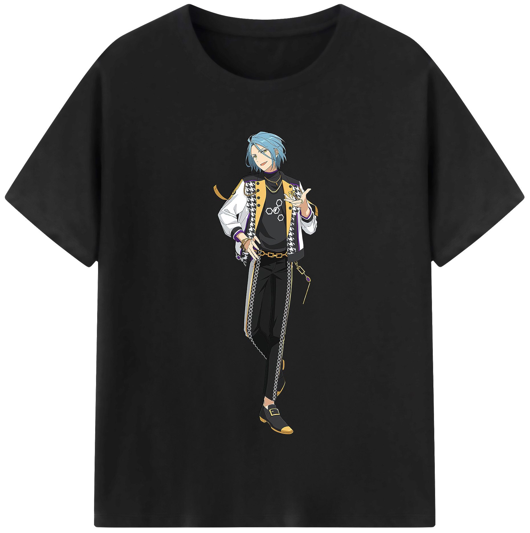 （画像用） あんさんぶるスターズ! Ensemble Stars 綿100％半袖Tシャツ（フロントプリント）