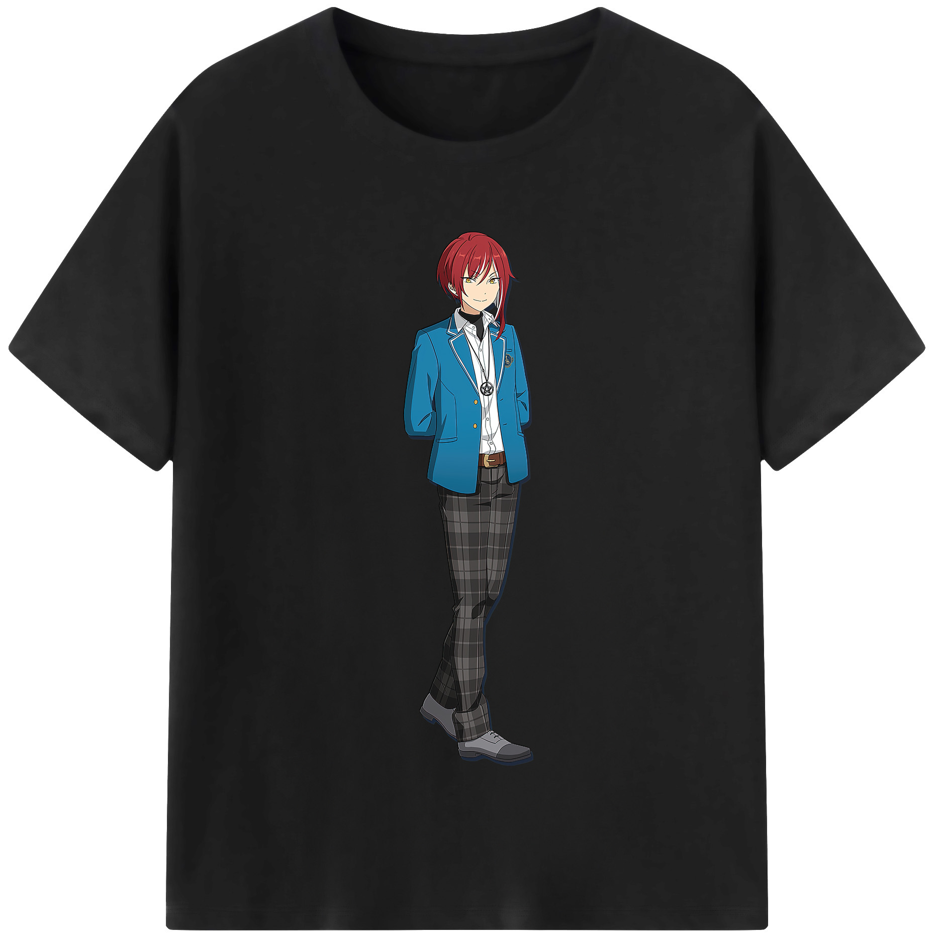（画像用） あんさんぶるスターズ! Ensemble Stars 綿100％半袖Tシャツ（フロントプリント）