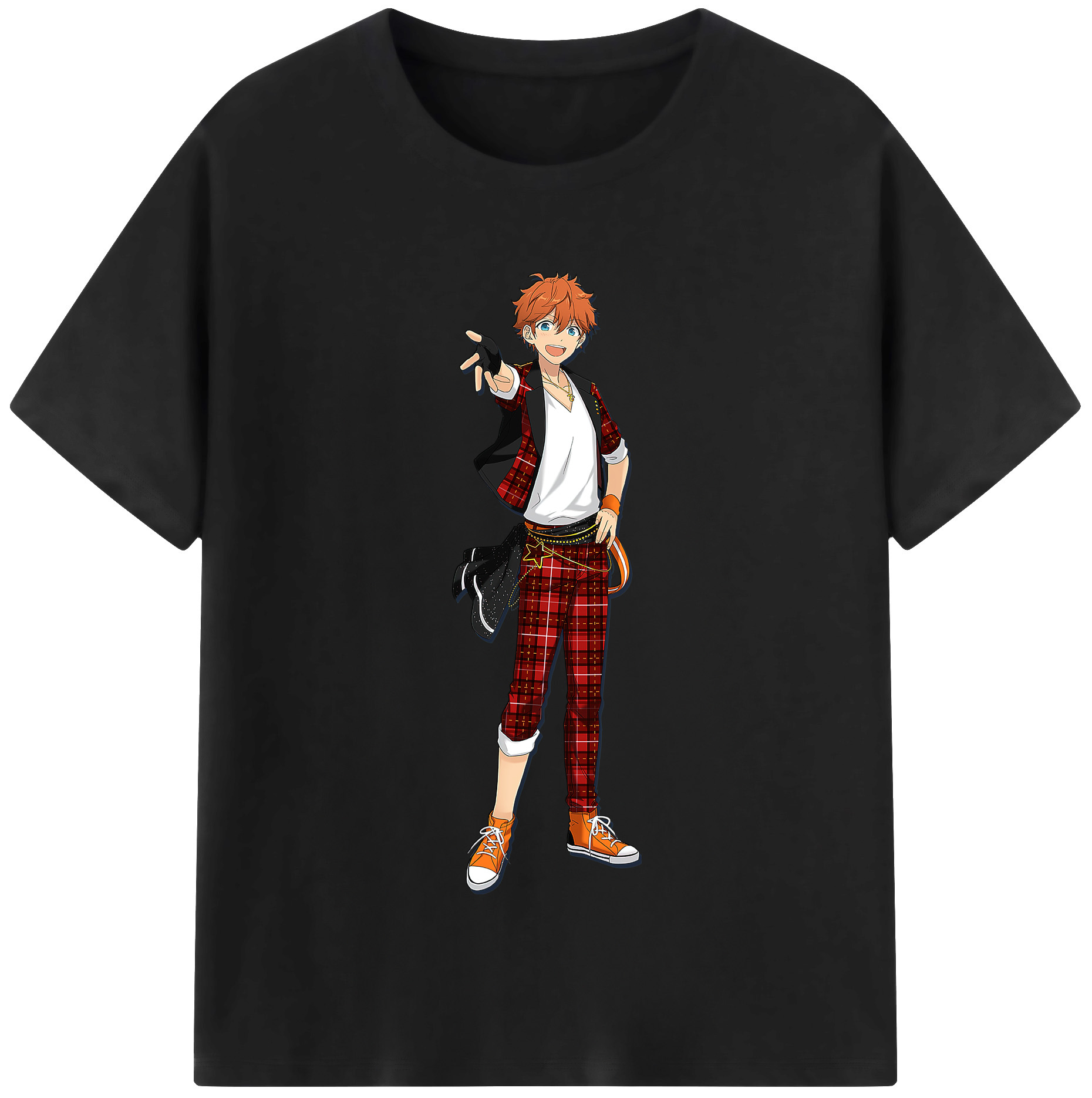 （画像用） あんさんぶるスターズ! Ensemble Stars 綿100％半袖Tシャツ（フロントプリント）
