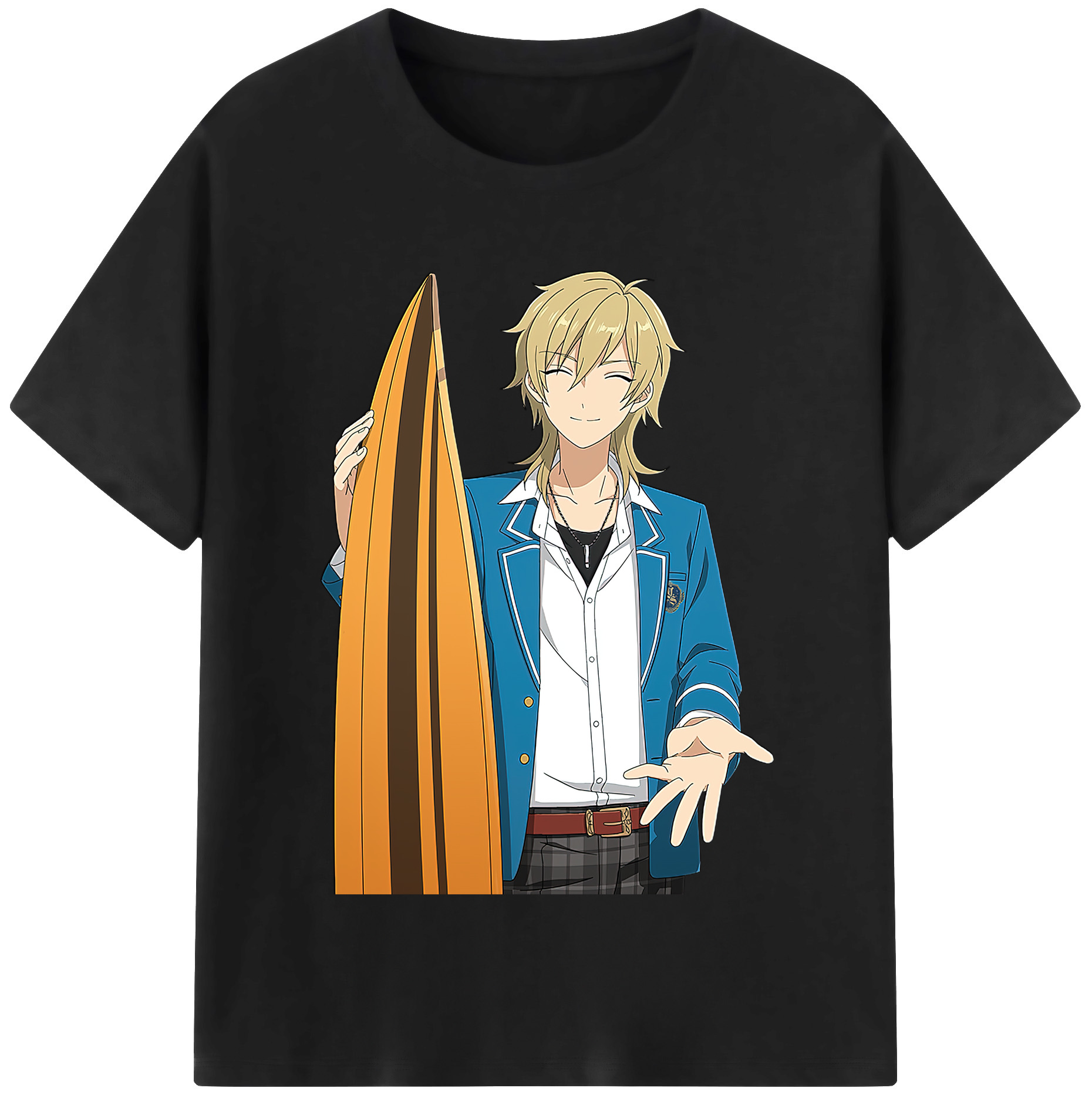 （画像用） あんさんぶるスターズ! Ensemble Stars 綿100％半袖Tシャツ（フロントプリント）