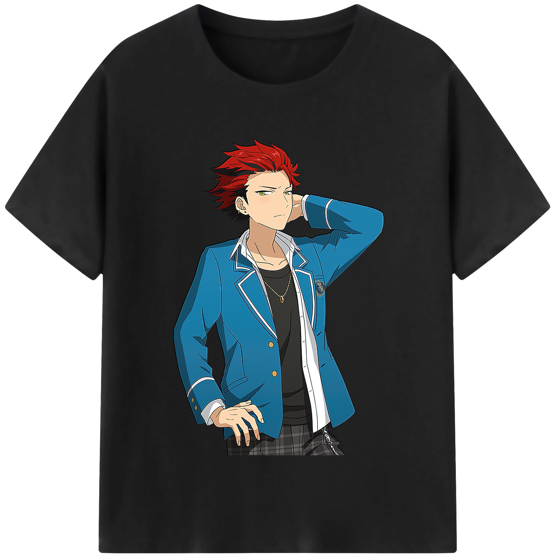 （画像用） あんさんぶるスターズ! Ensemble Stars 綿100％半袖Tシャツ（フロントプリント）