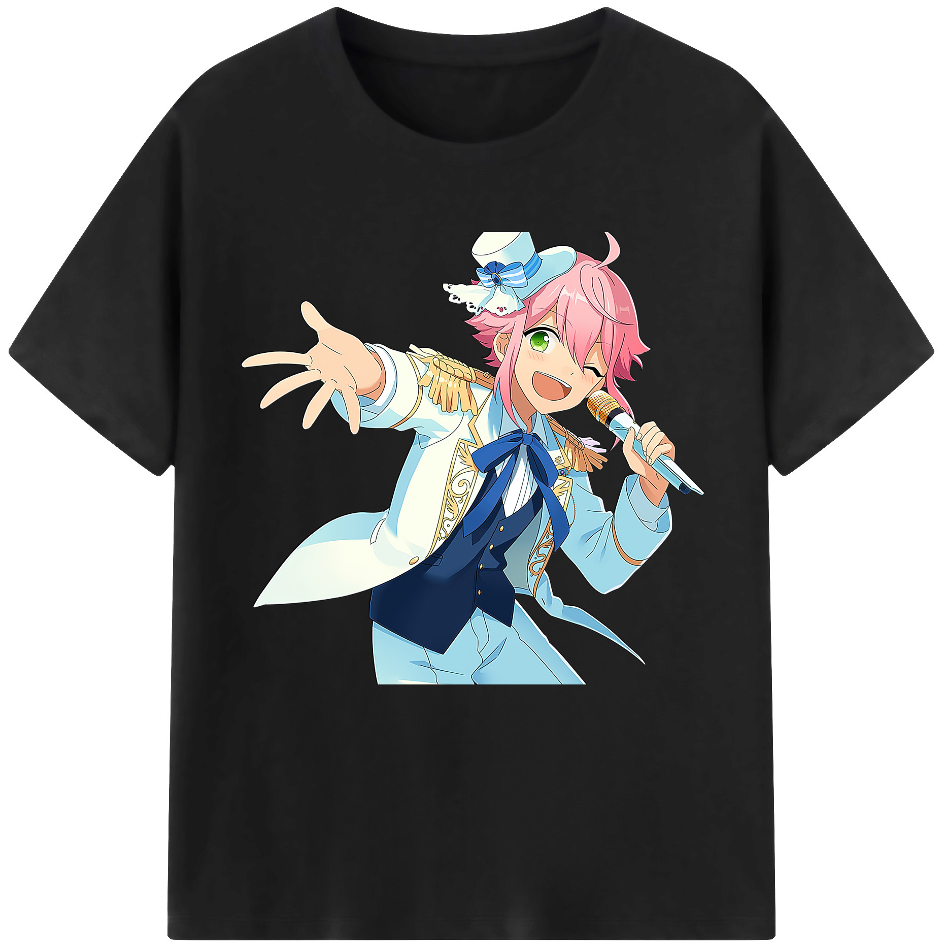 （画像用） あんさんぶるスターズ! Ensemble Stars 綿100％半袖Tシャツ（フロントプリント）