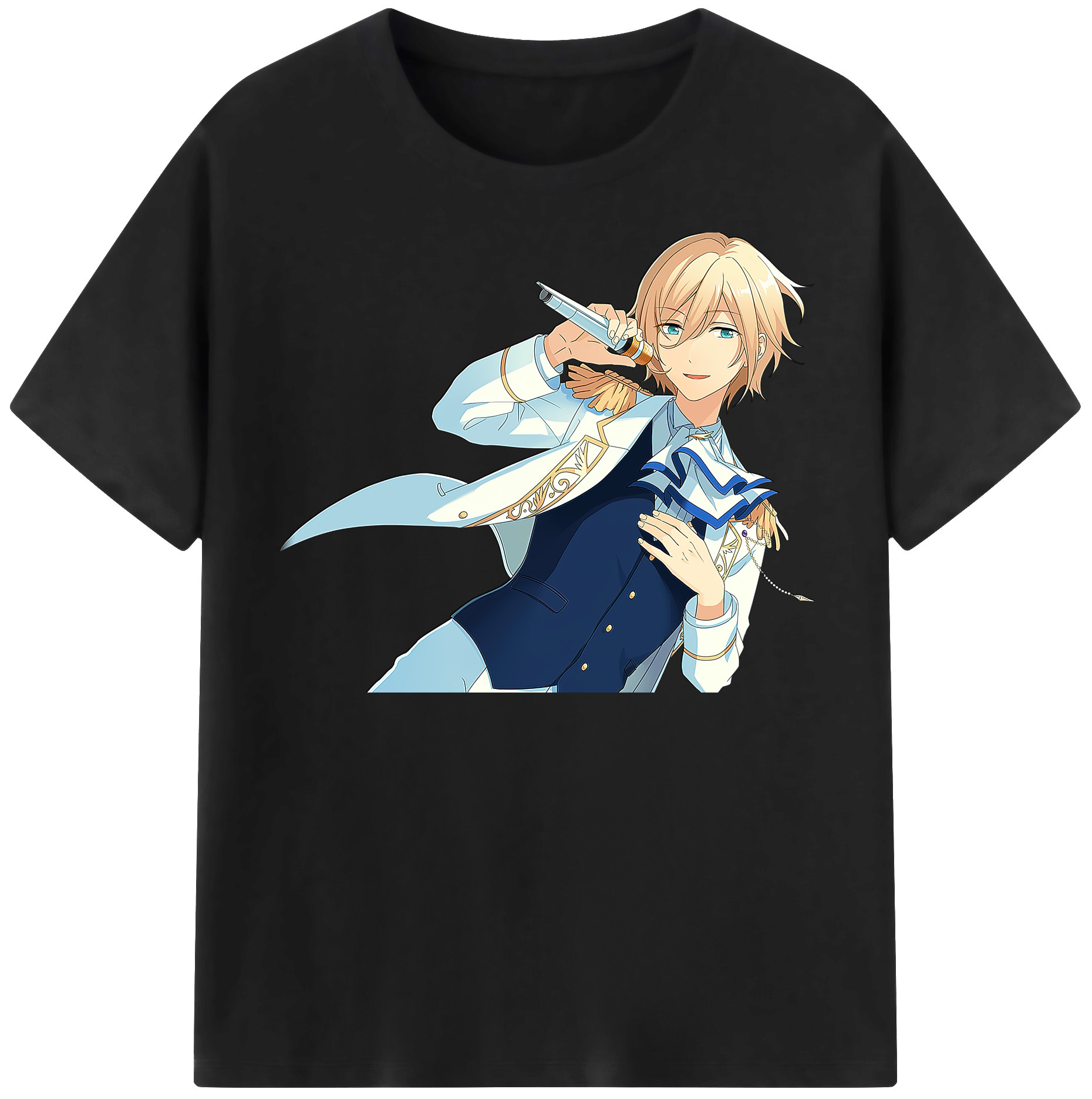 （画像用） あんさんぶるスターズ! Ensemble Stars 綿100％半袖Tシャツ（フロントプリント）