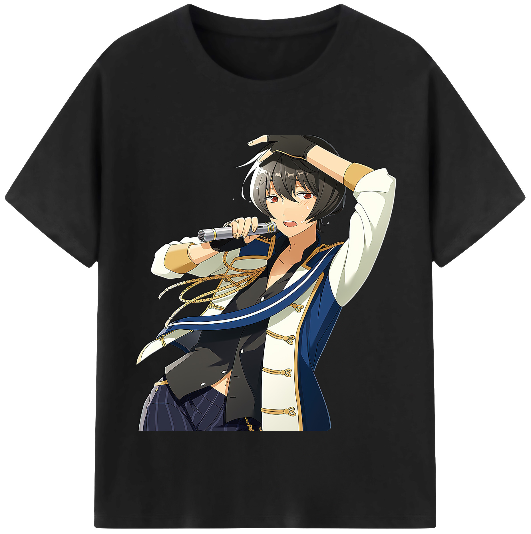（画像用） あんさんぶるスターズ! Ensemble Stars 綿100％半袖Tシャツ（フロントプリント）