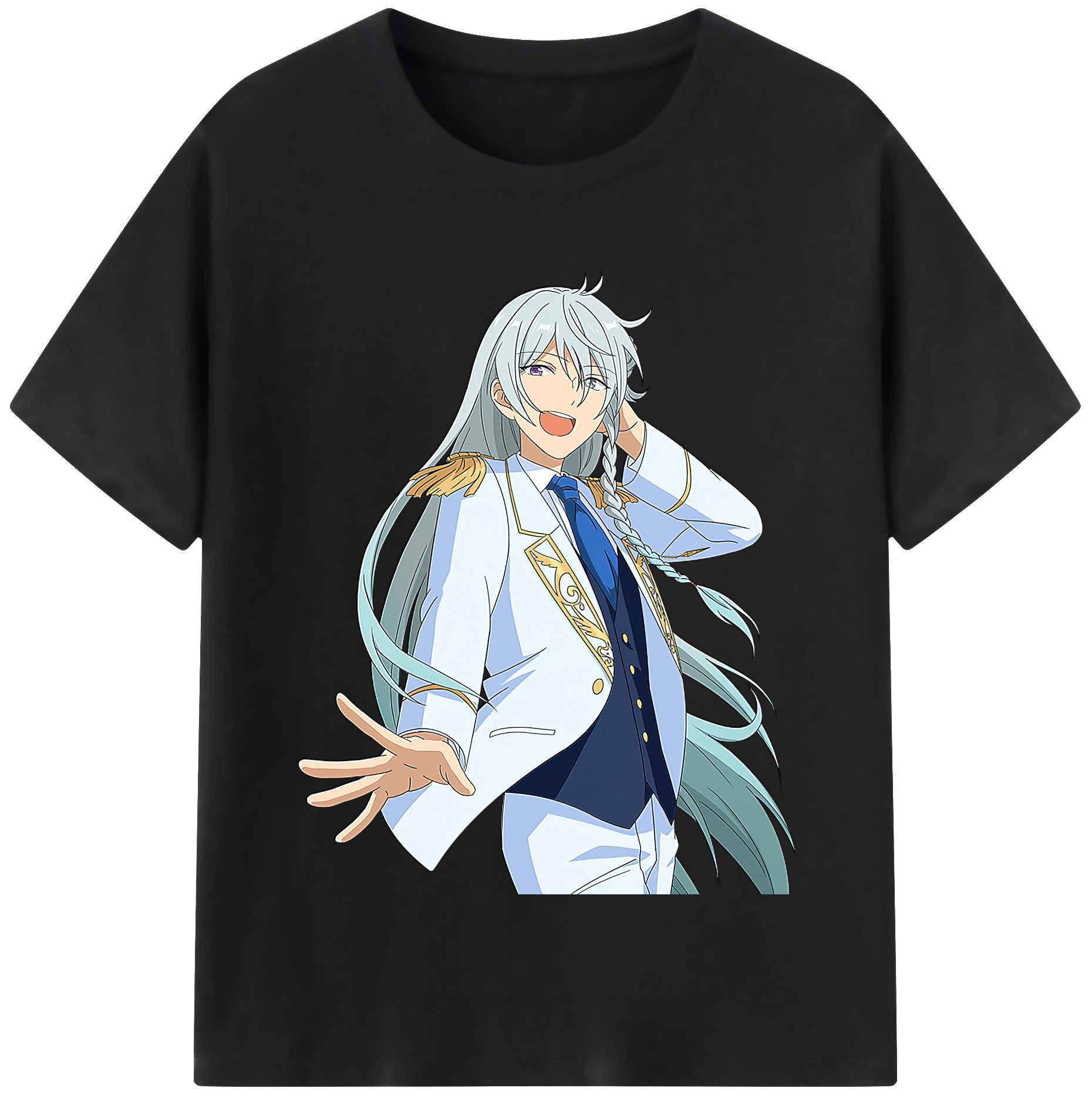 （画像用） あんさんぶるスターズ! Ensemble Stars 綿100％半袖Tシャツ（フロントプリント）