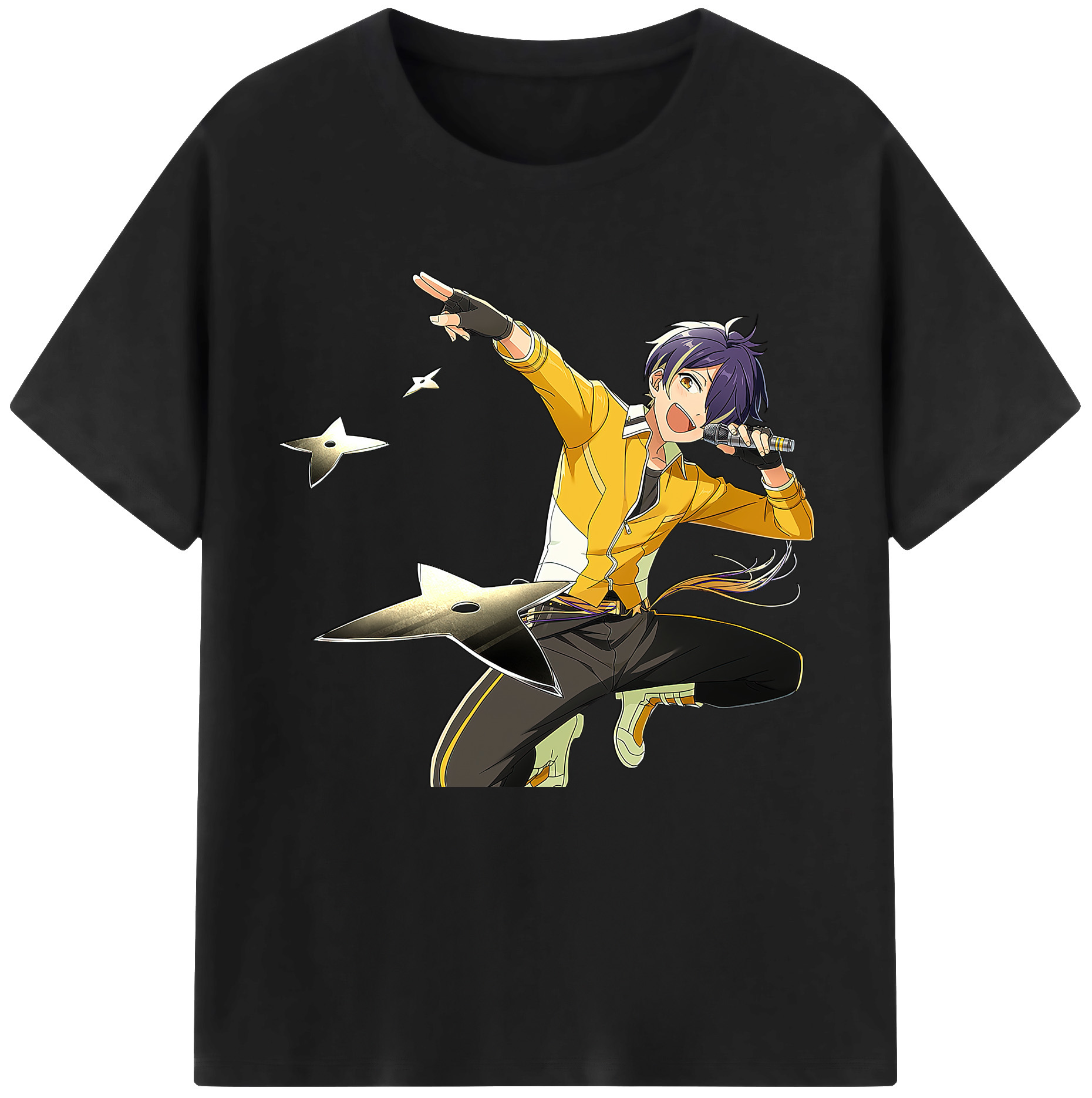 （画像用） あんさんぶるスターズ! Ensemble Stars 綿100％半袖Tシャツ（フロントプリント）