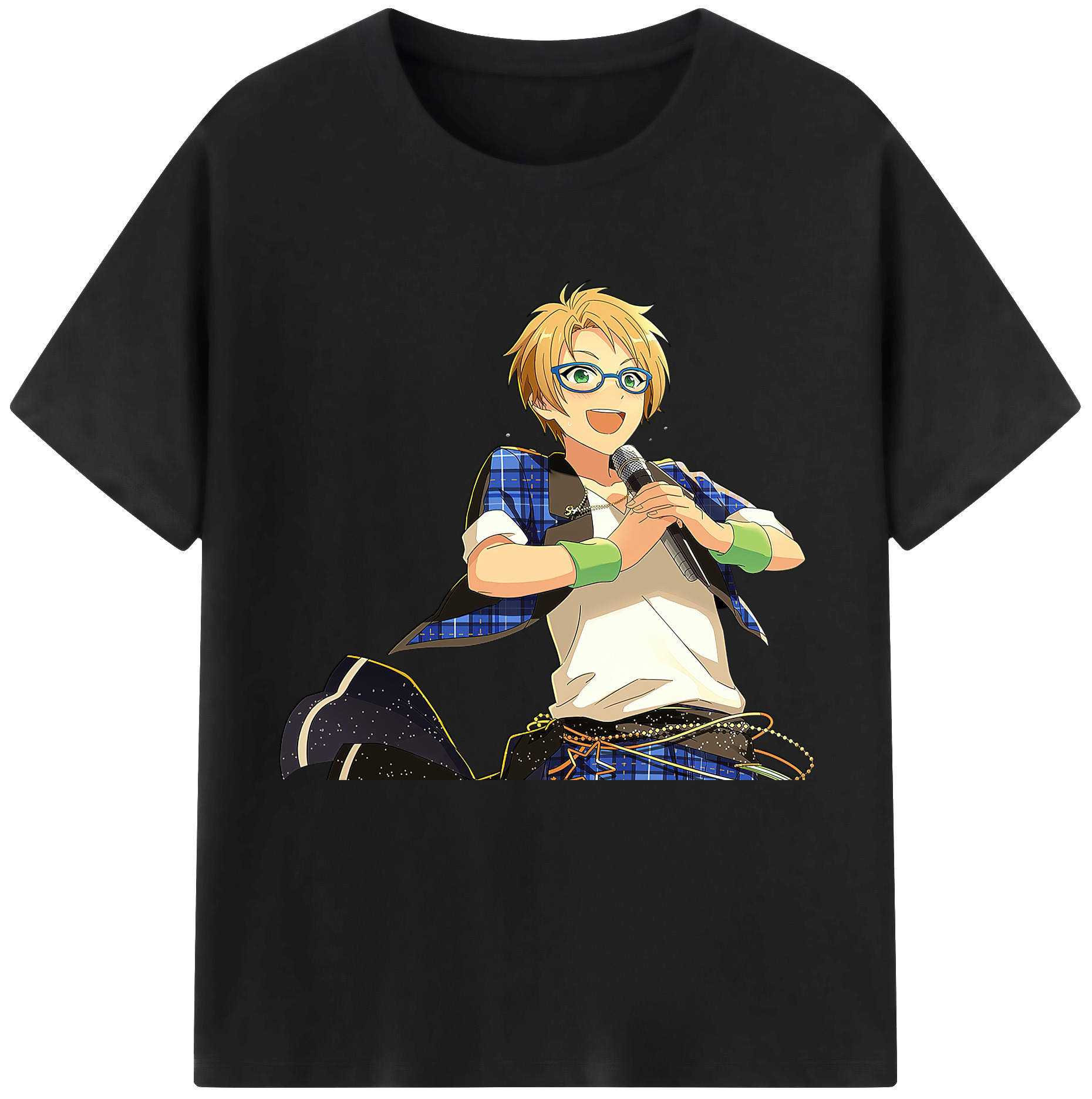 （画像用） あんさんぶるスターズ! Ensemble Stars 綿100％半袖Tシャツ（フロントプリント）