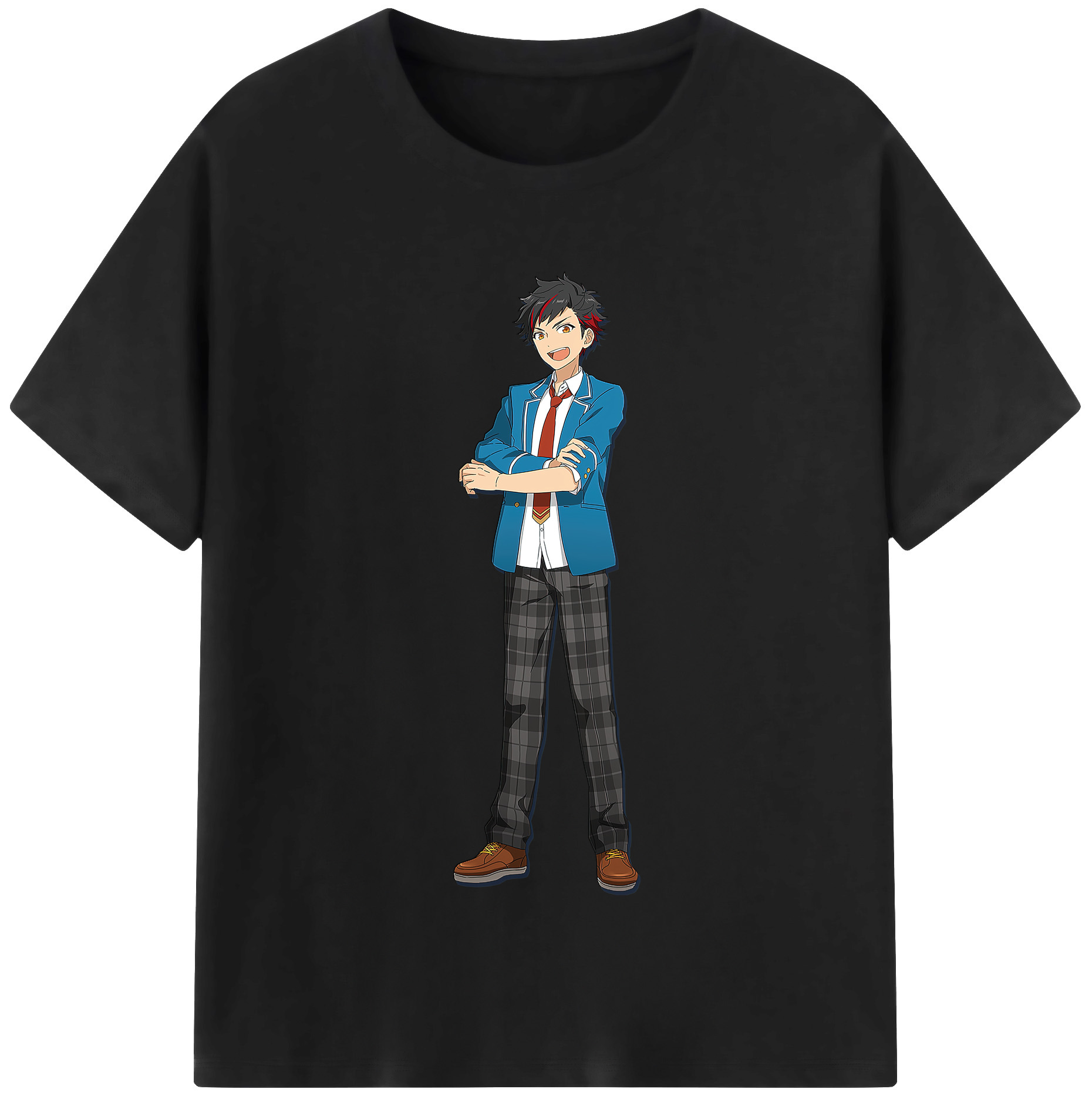 （画像用） あんさんぶるスターズ! Ensemble Stars 綿100％半袖Tシャツ（フロントプリント）