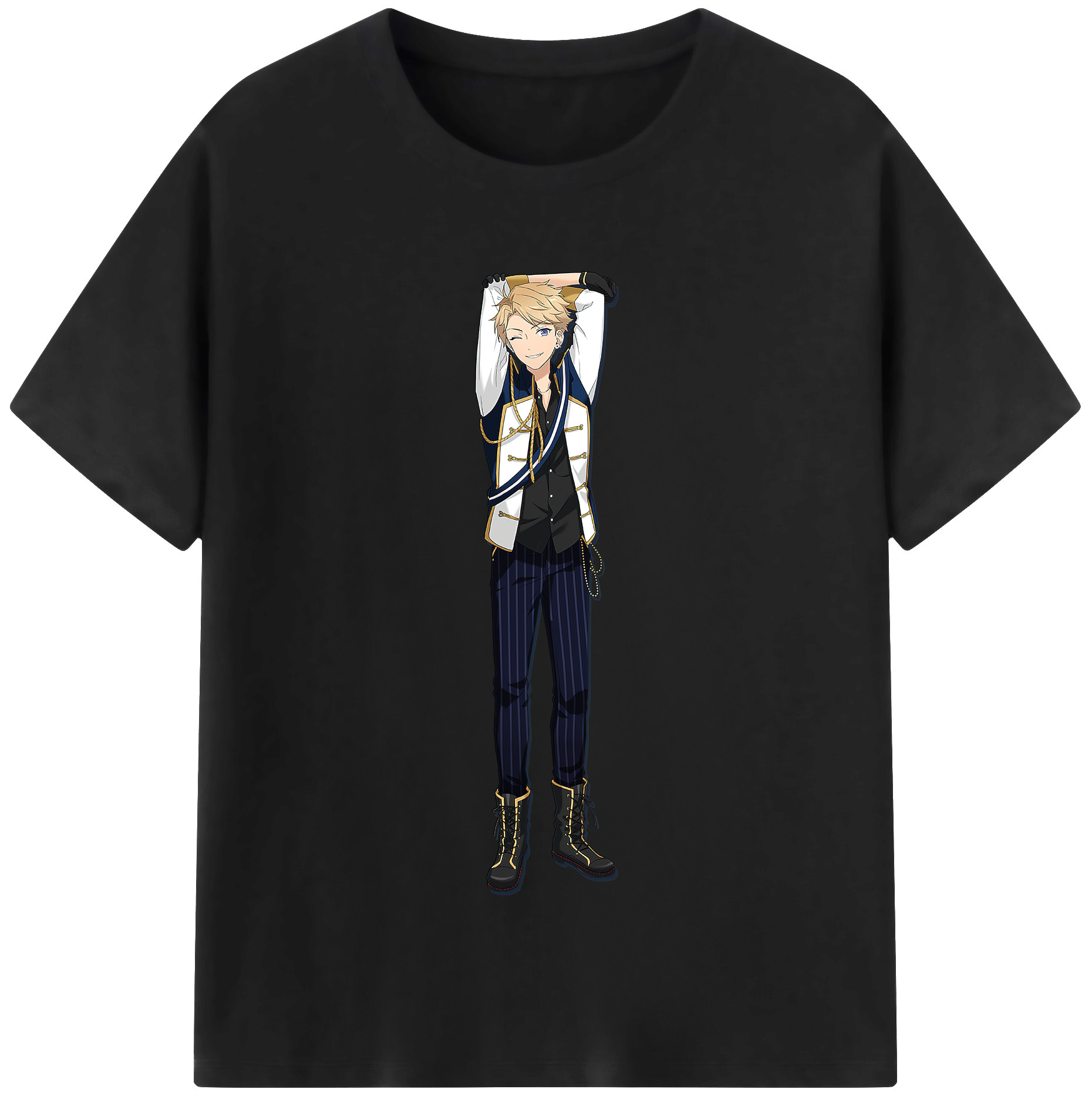 （画像用） あんさんぶるスターズ! Ensemble Stars 綿100％半袖Tシャツ（フロントプリント）