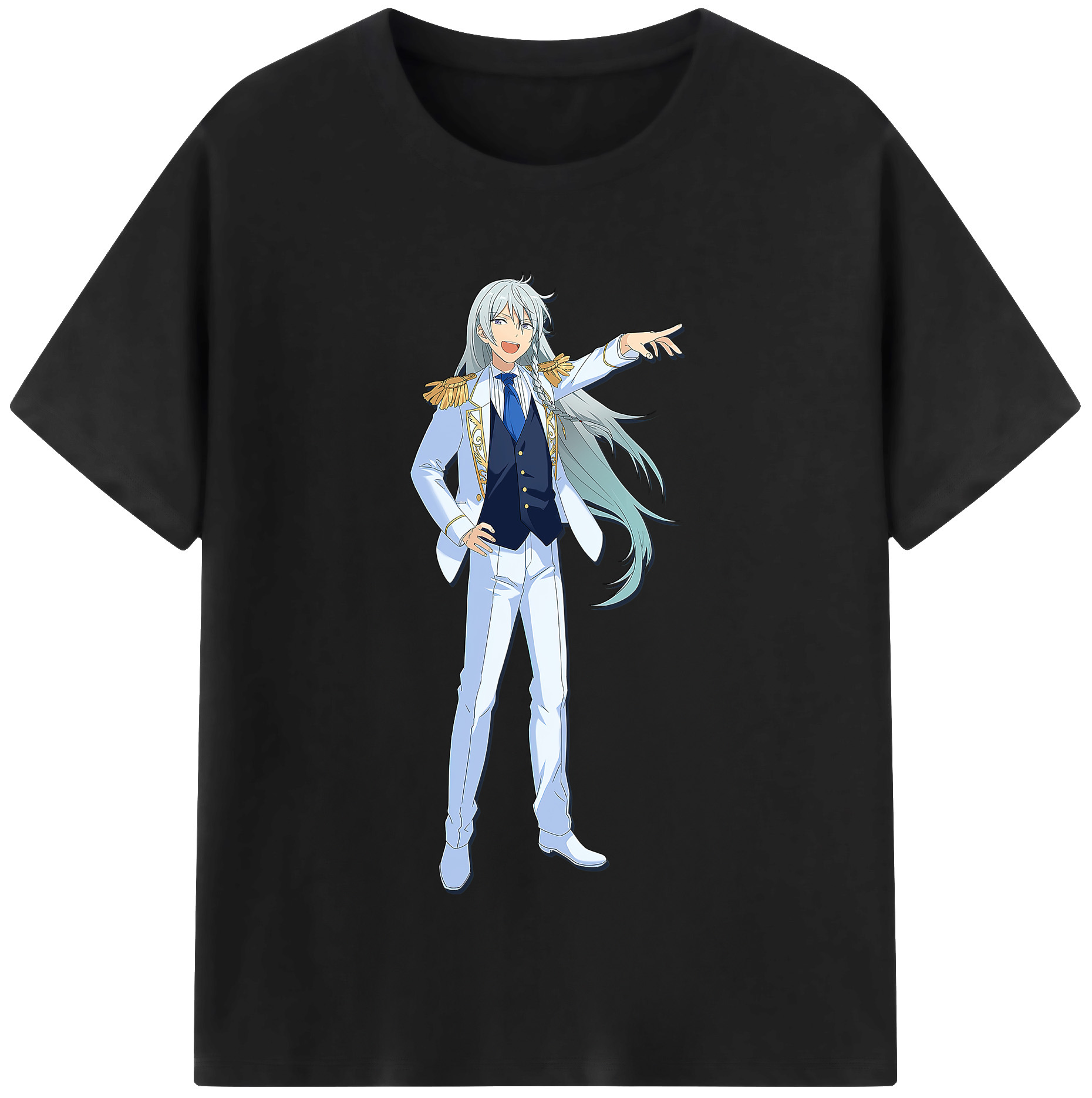 （画像用） あんさんぶるスターズ! Ensemble Stars 綿100％半袖Tシャツ（フロントプリント）
