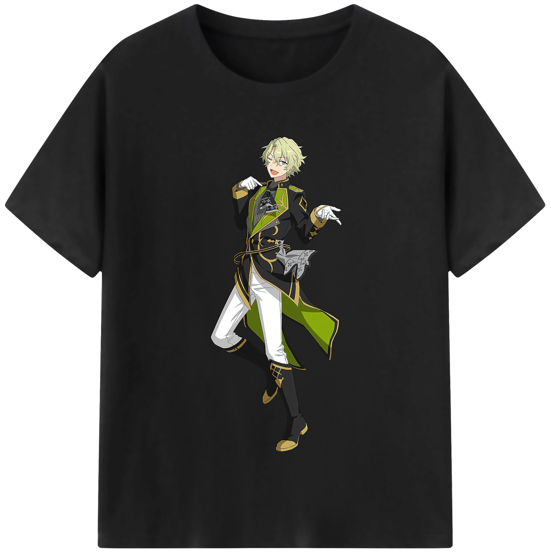 （画像用） あんさんぶるスターズ! Ensemble Stars 綿100％半袖Tシャツ（フロントプリント）