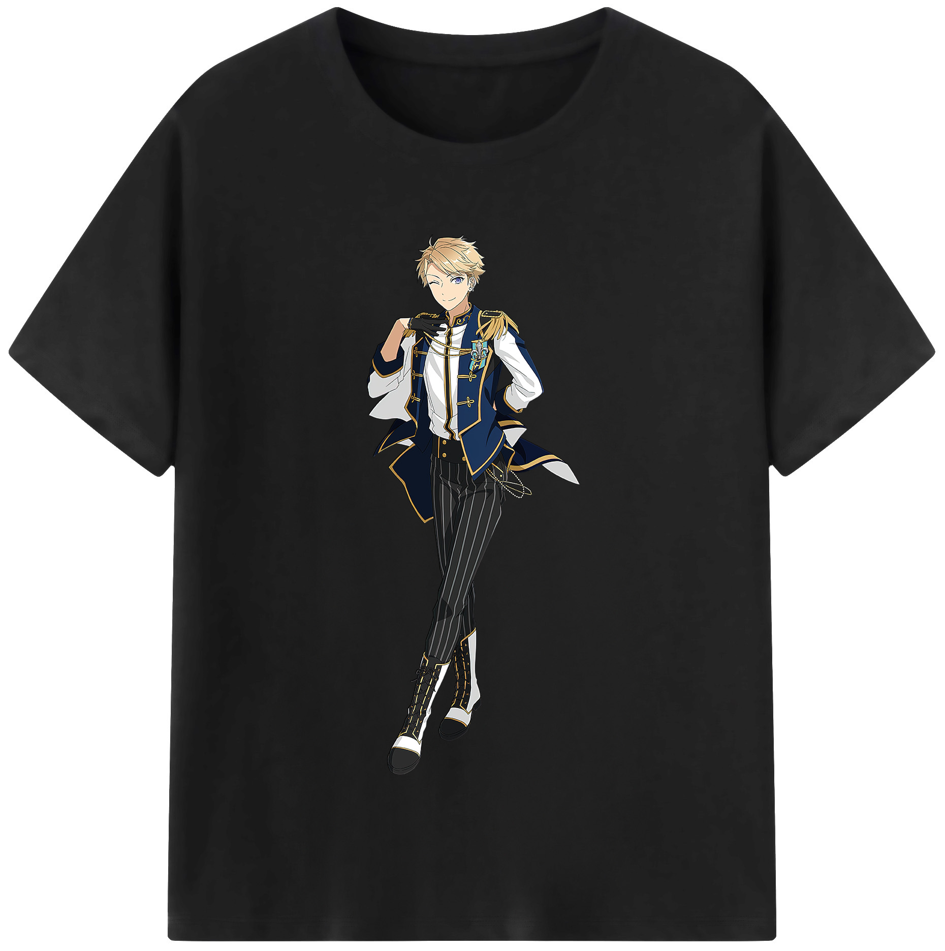 （画像用） あんさんぶるスターズ! Ensemble Stars 綿100％半袖Tシャツ（フロントプリント）