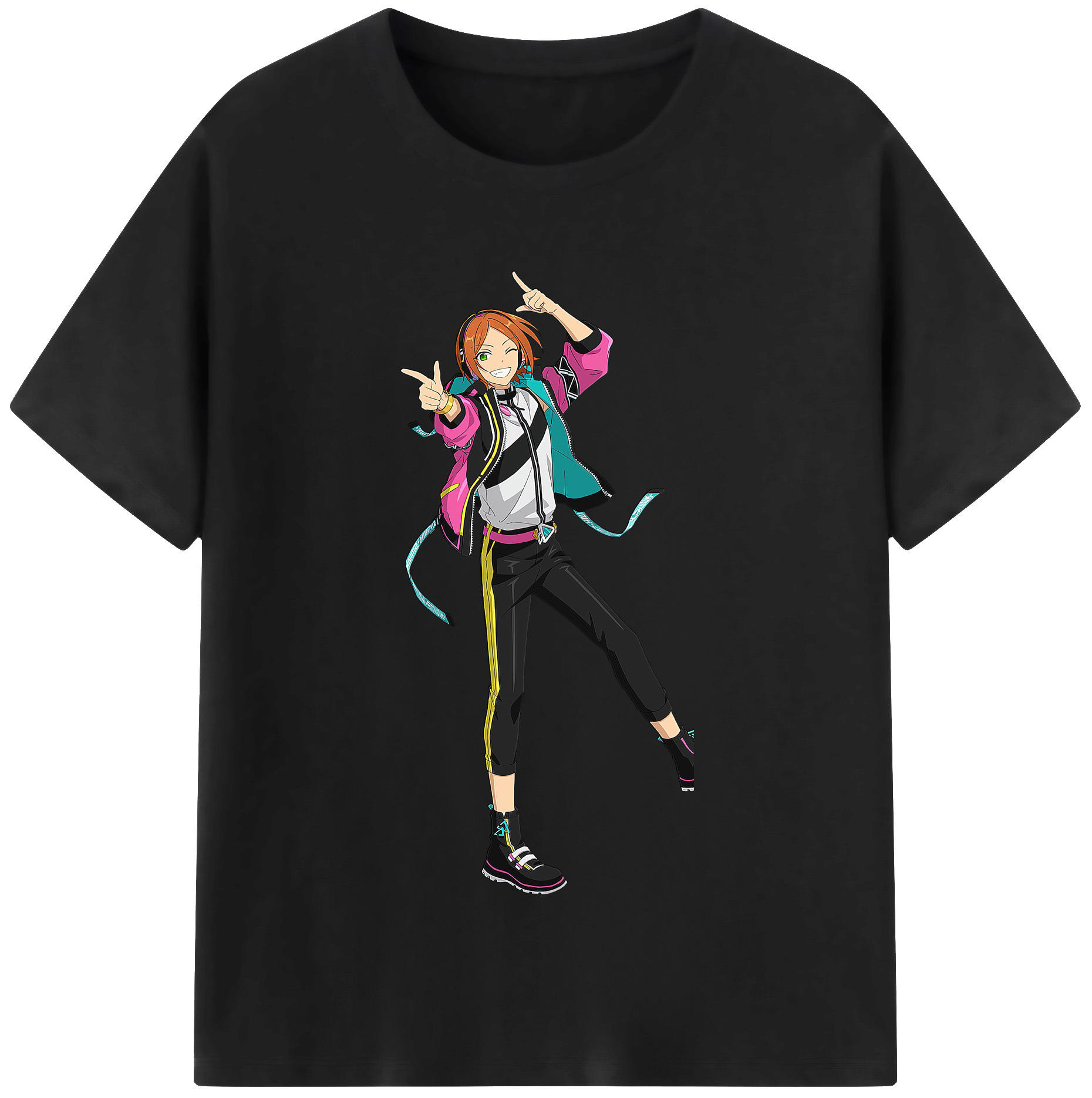 （画像用） あんさんぶるスターズ! Ensemble Stars 綿100％半袖Tシャツ（フロントプリント）