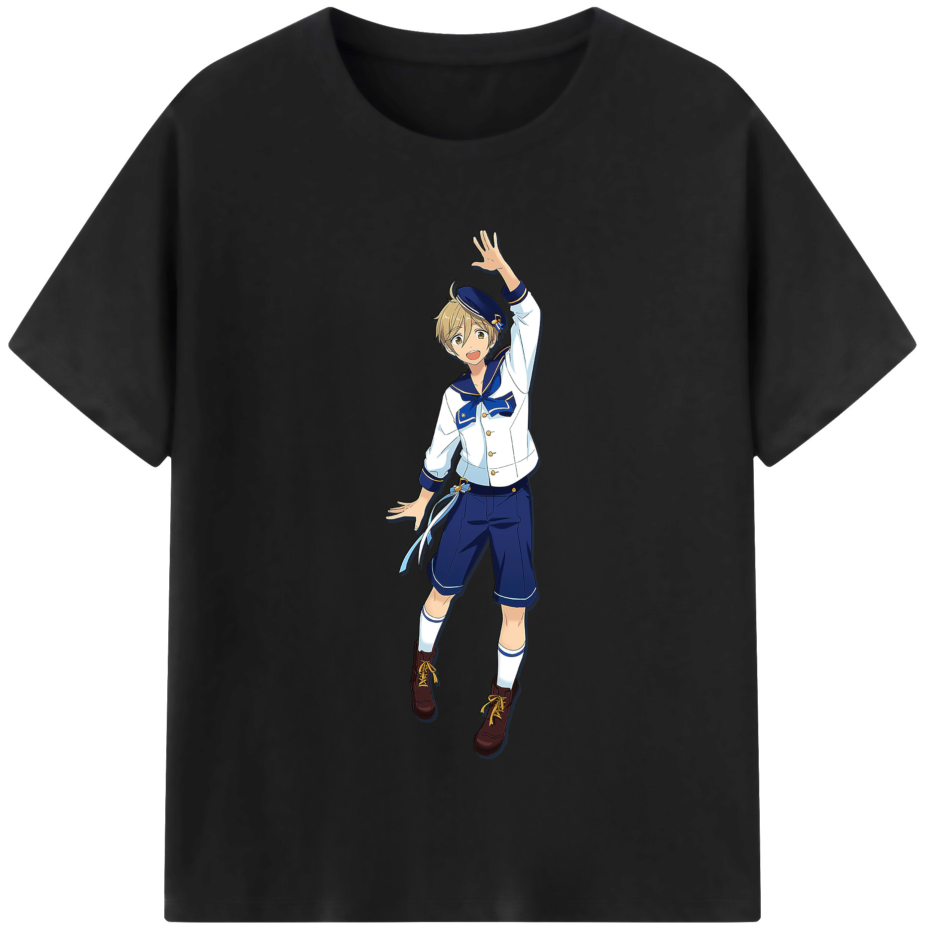 （画像用） あんさんぶるスターズ! Ensemble Stars 綿100％半袖Tシャツ（フロントプリント）