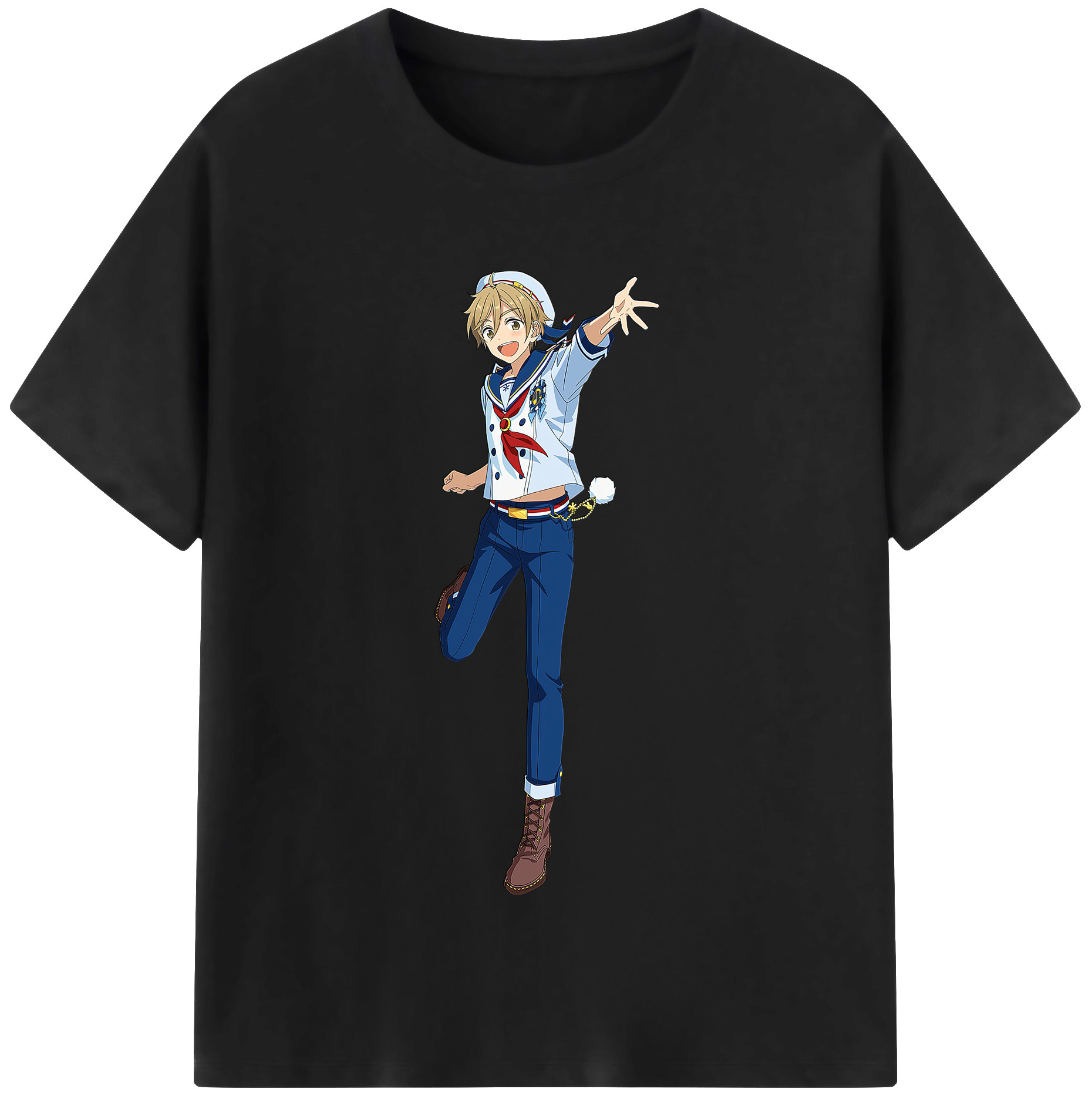 （画像用） あんさんぶるスターズ! Ensemble Stars 綿100％半袖Tシャツ（フロントプリント）
