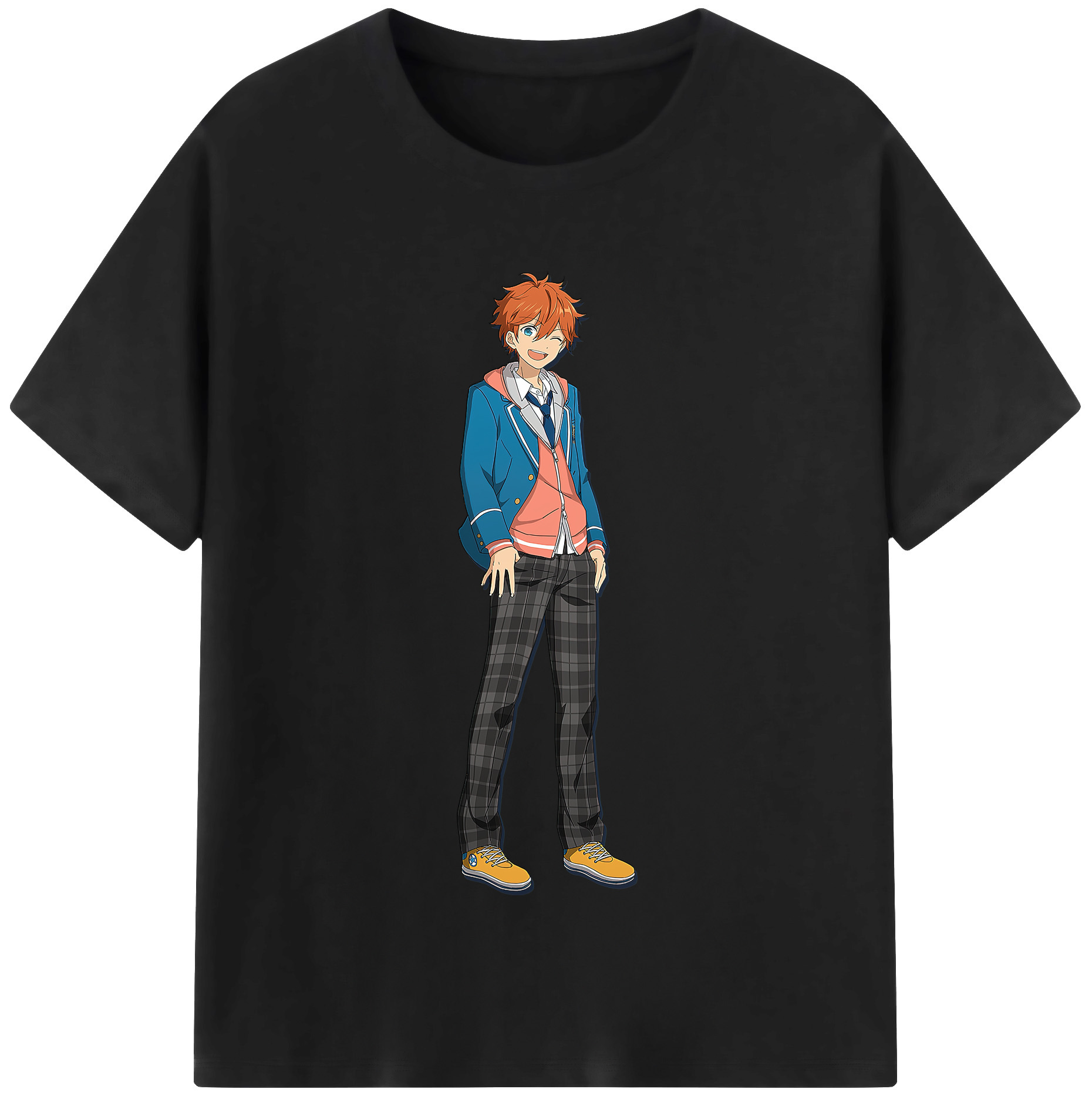 （画像用） あんさんぶるスターズ! Ensemble Stars 綿100％半袖Tシャツ（フロントプリント）