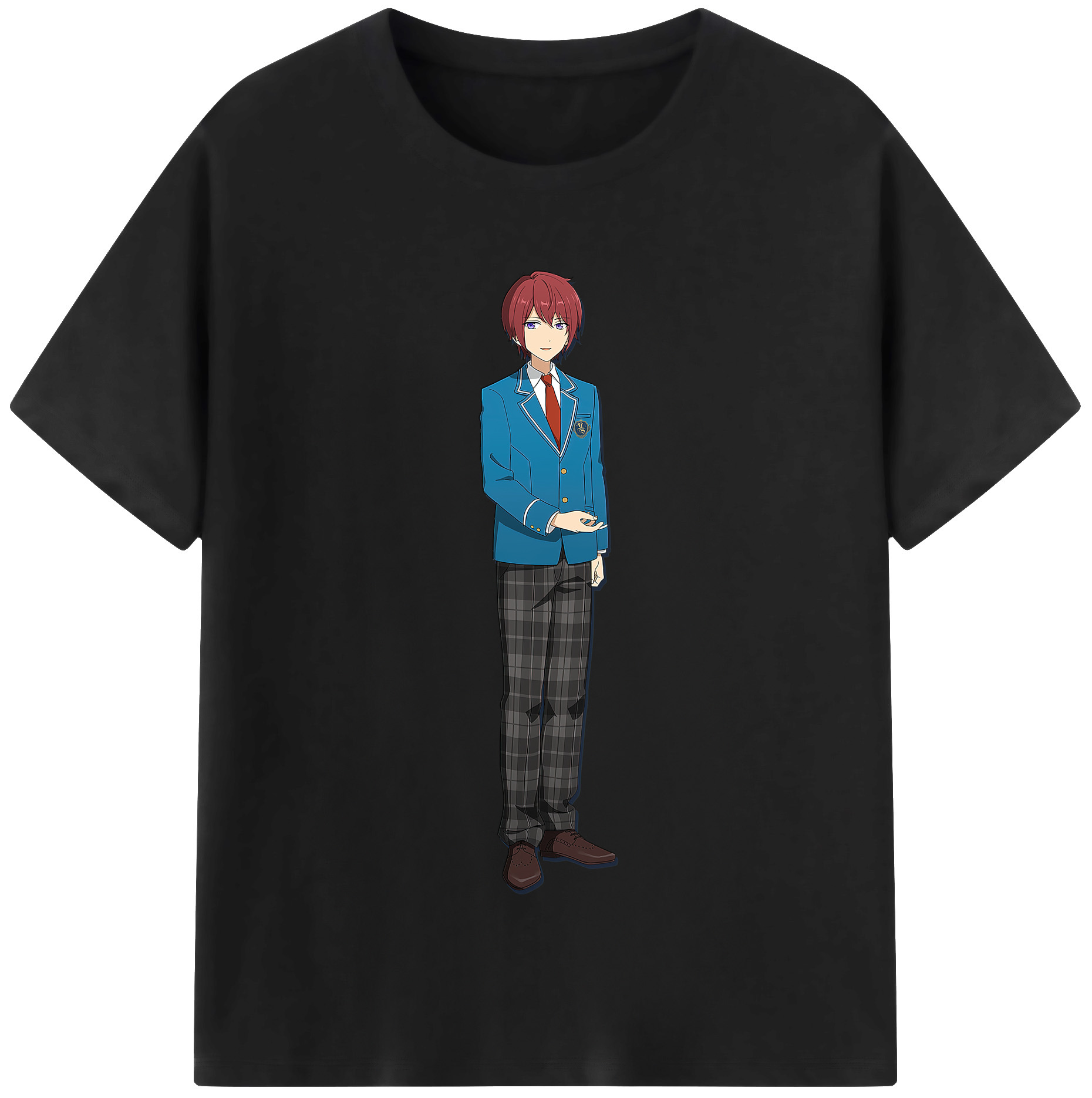（画像用） あんさんぶるスターズ! Ensemble Stars 綿100％半袖Tシャツ（フロントプリント）