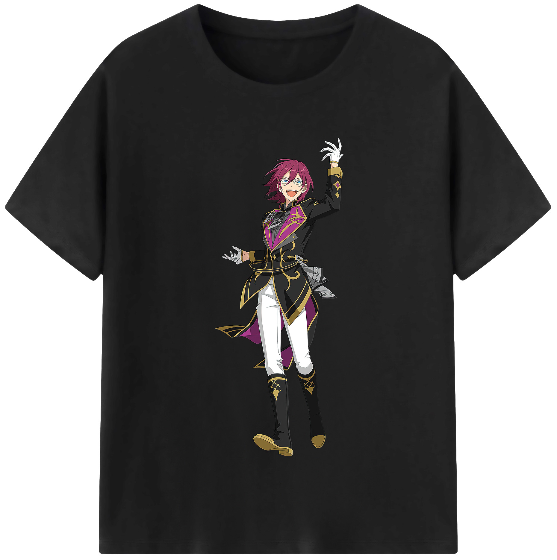 （画像用） あんさんぶるスターズ! Ensemble Stars 綿100％半袖Tシャツ（フロントプリント）