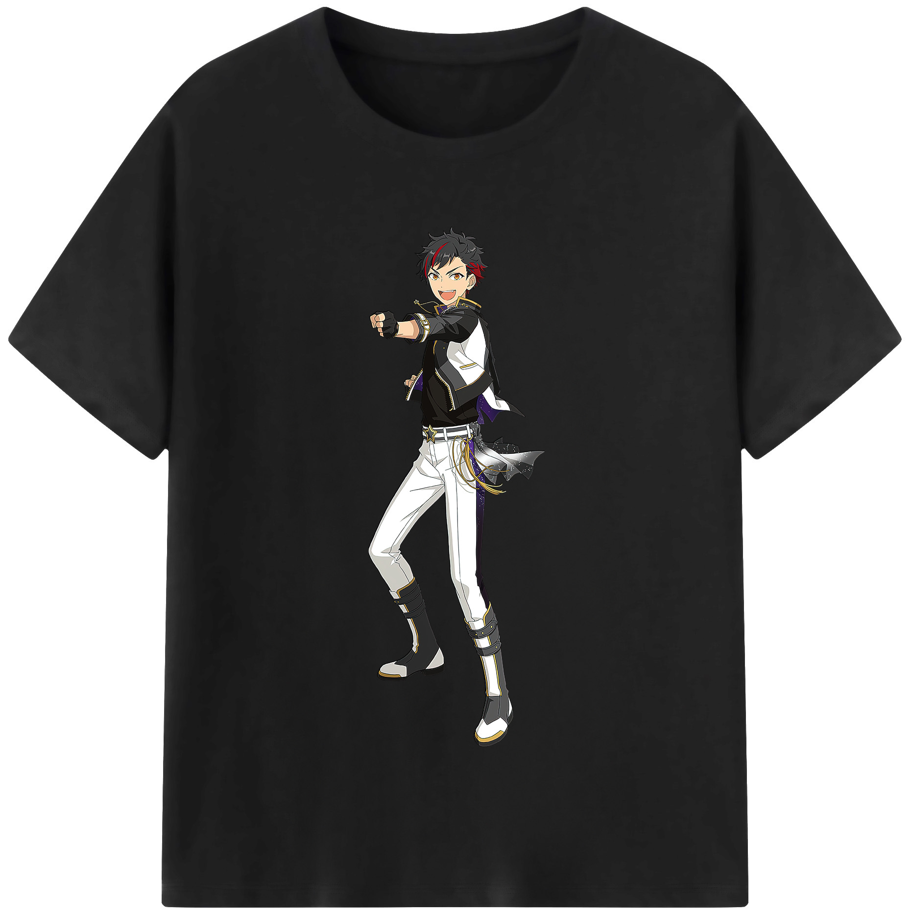 （画像用） あんさんぶるスターズ! Ensemble Stars 綿100％半袖Tシャツ（フロントプリント）