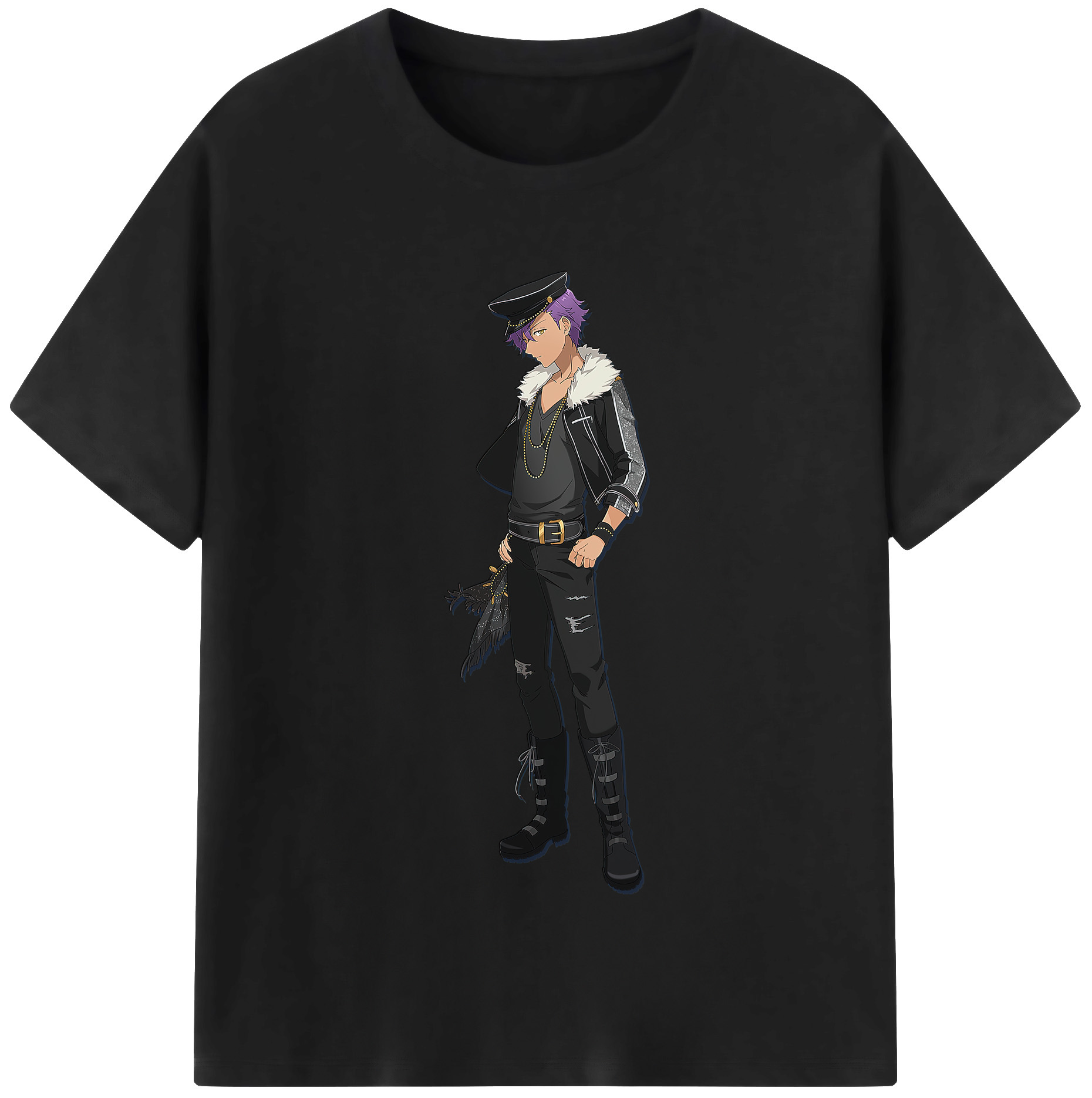 （画像用） あんさんぶるスターズ! Ensemble Stars 綿100％半袖Tシャツ（フロントプリント）