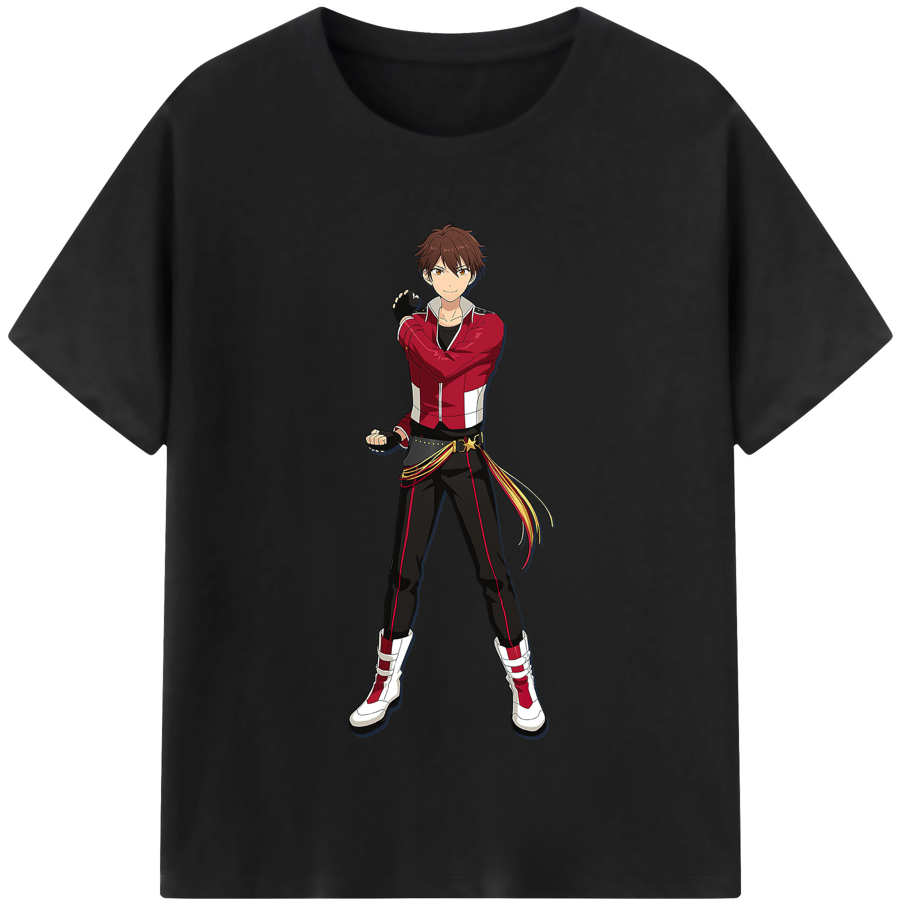 （画像用） あんさんぶるスターズ! Ensemble Stars 綿100％半袖Tシャツ（フロントプリント）