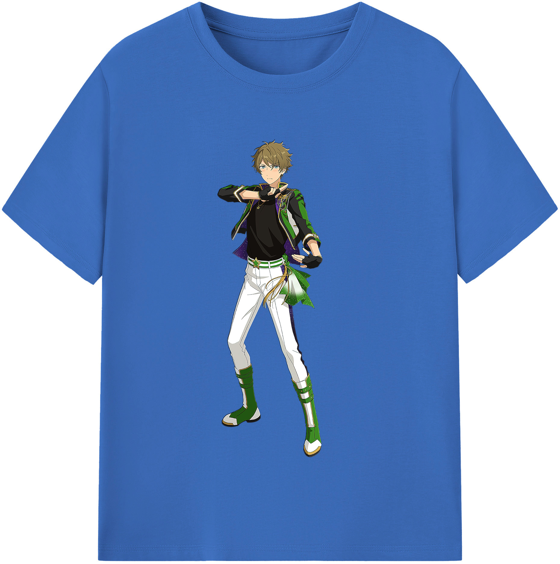 （画像用） あんさんぶるスターズ! Ensemble Stars 綿100％半袖Tシャツ（フロントプリント）