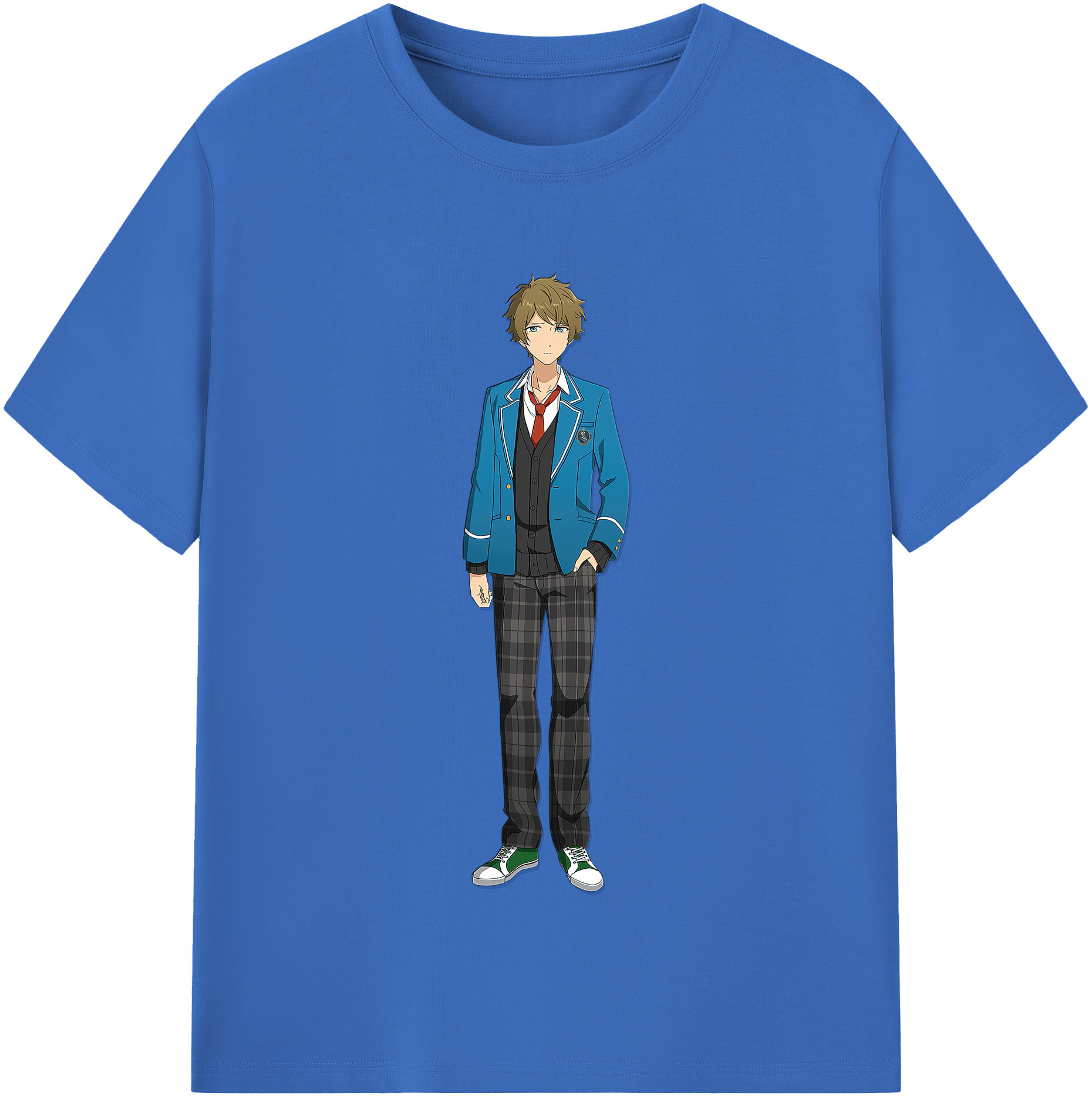 （画像用） あんさんぶるスターズ! Ensemble Stars 綿100％半袖Tシャツ（フロントプリント）